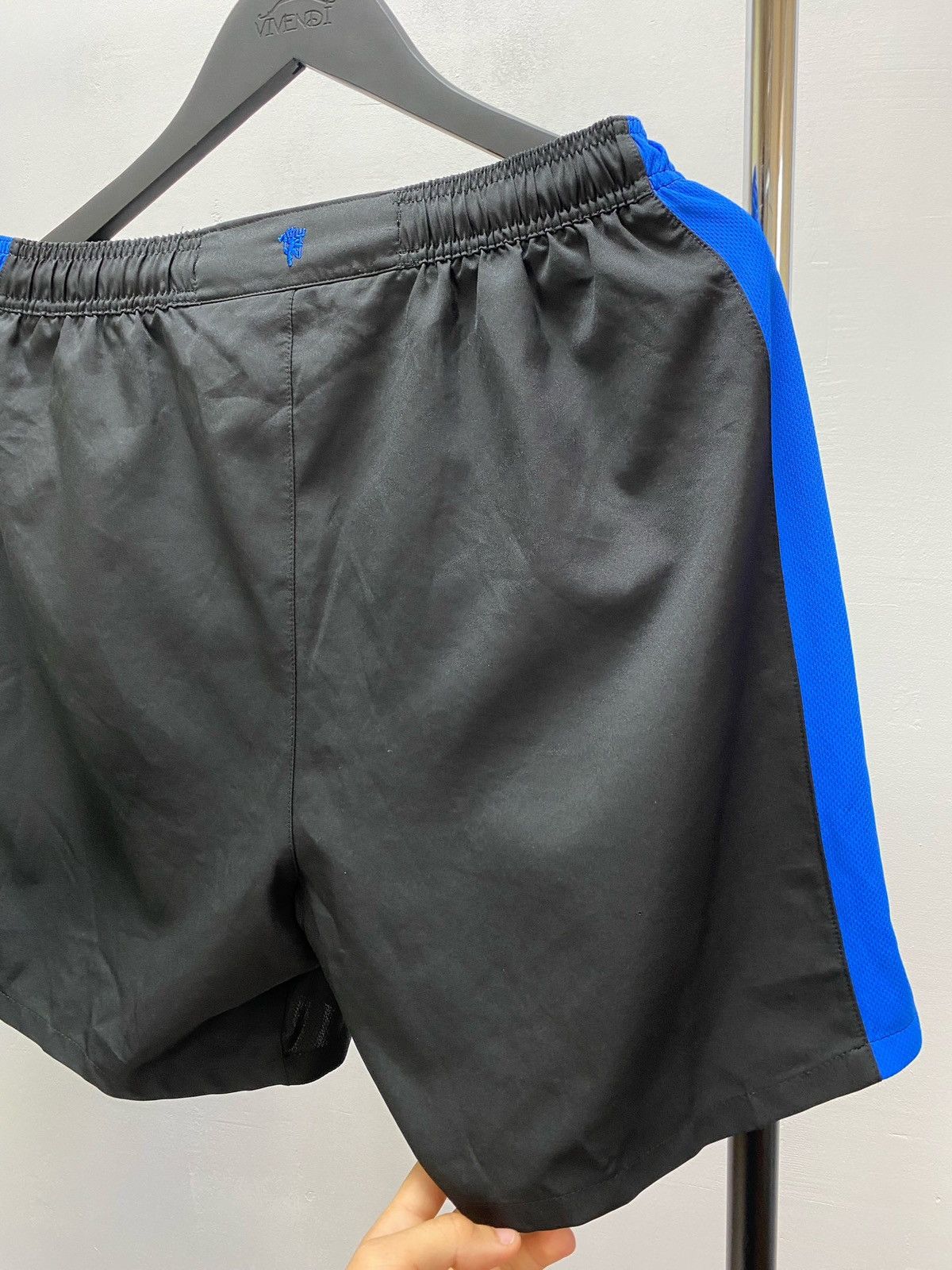 Nike × Vintage Vintage Y2K Nike Manchester United Football Soccer Shorts Size US 30 / EU 46 - 14 Thumbnail