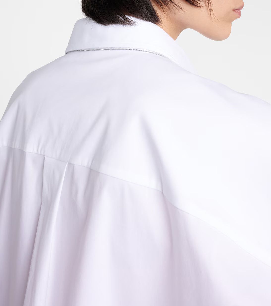 Brunello Cucinelli o1y0725 Shirt in White Size S / US 4 / IT 40 - 2 Thumbnail