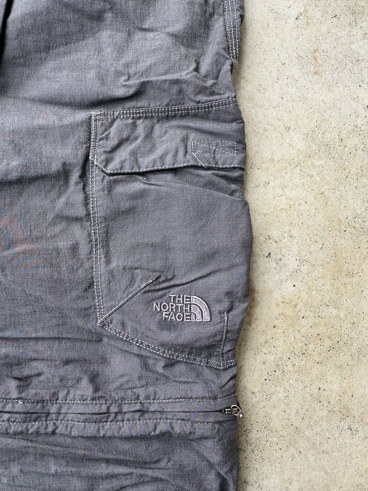 The North Face Charcoal TNF Convertible Outdoor Cargo Gorp pant Size US 36 / EU 52 - 8 Thumbnail