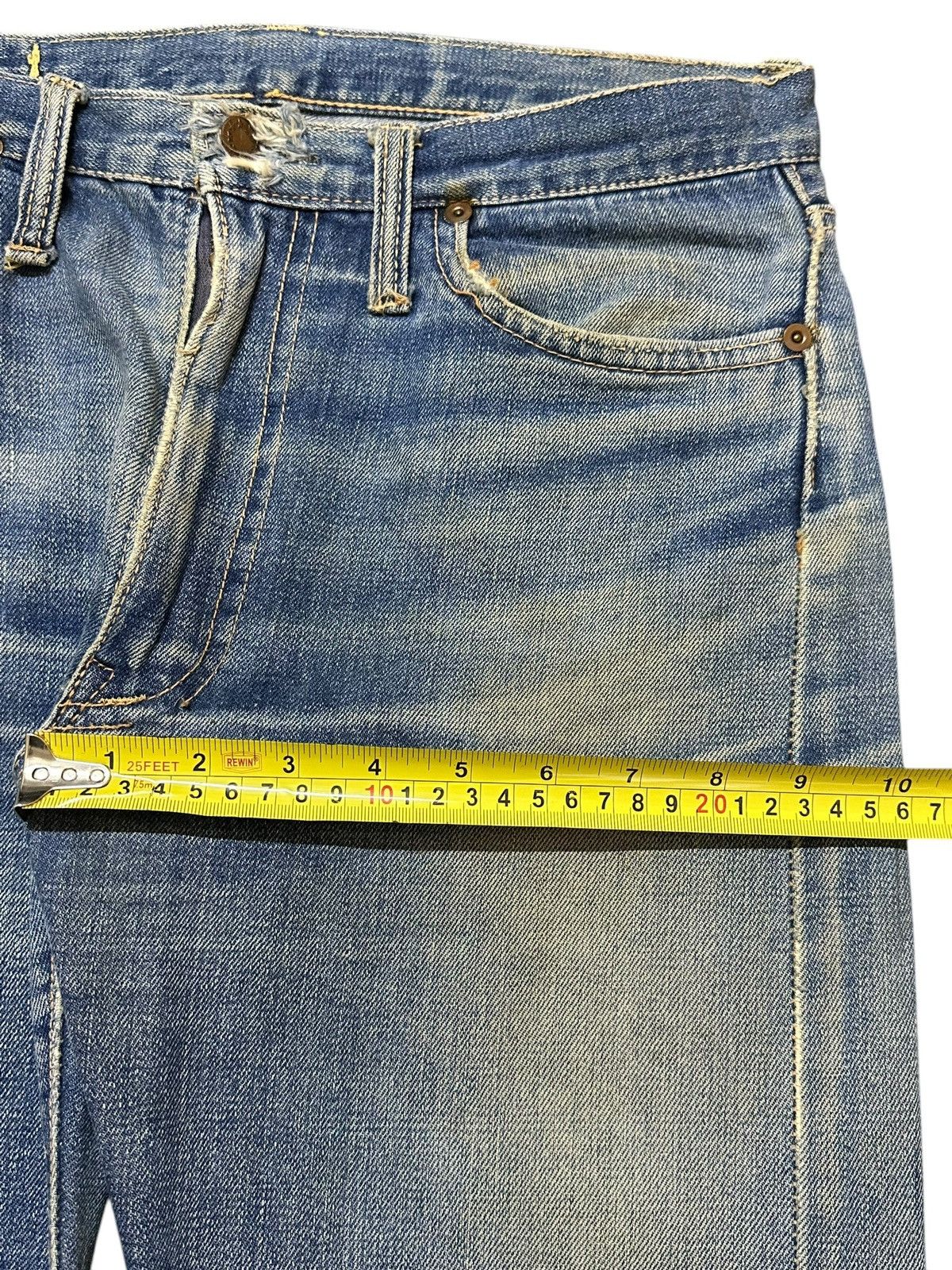 Japanese Brand Vintage Japanese Brand Mud Wash Style Classic Jeans Size US 30 / EU 46 - 14 Thumbnail