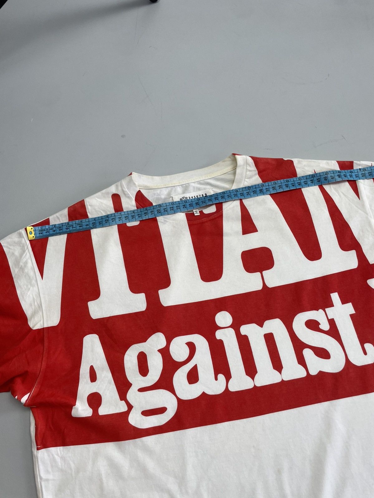 Maison Margiela Maison Margiela "Vitamin" Oversized Print T-Shirt sz S Size US S / EU 44-46 / 1 - 22 Thumbnail