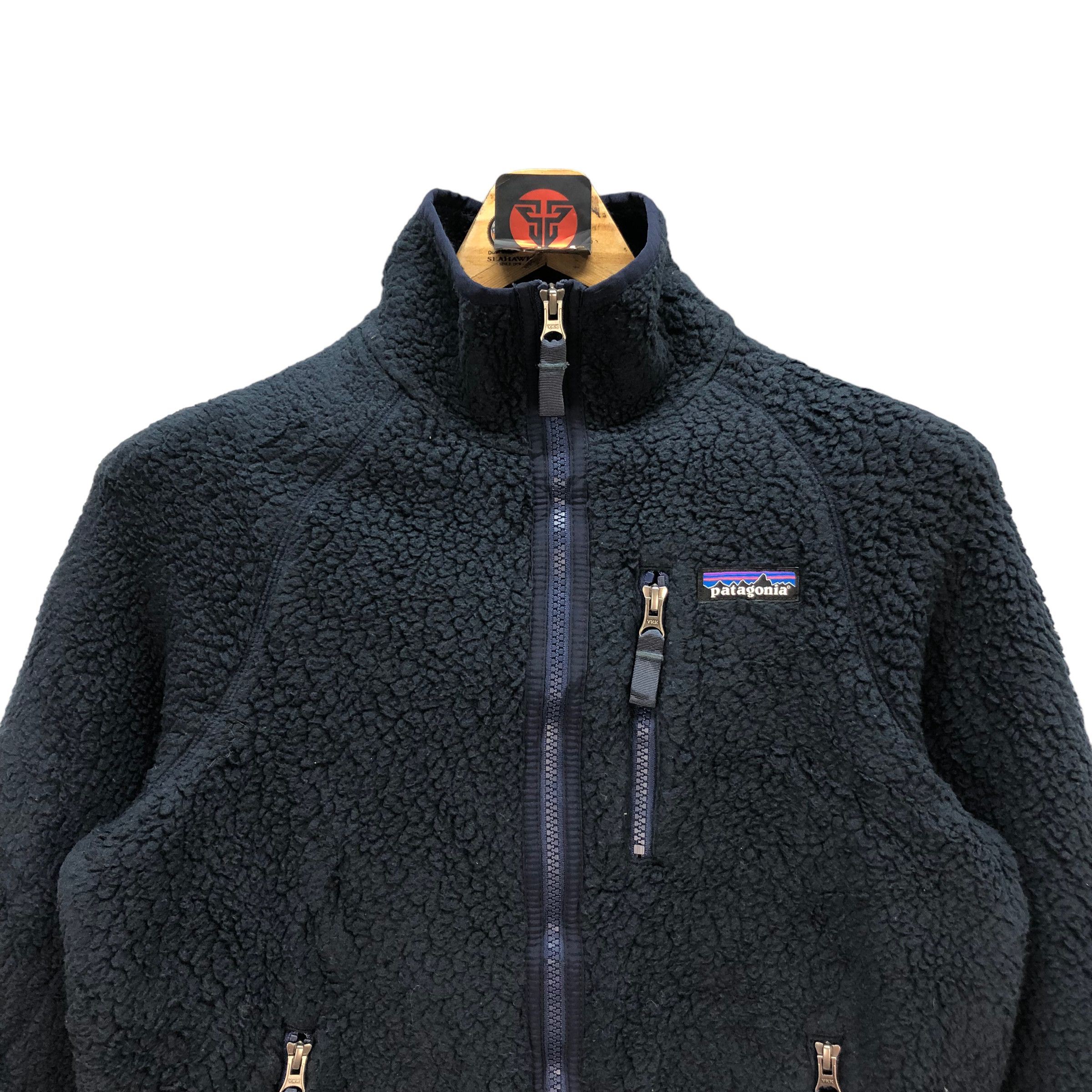 Patagonia PATAGONIA WORN WEAR DEEP PILE FLEECE JACKET #7351-132 Size US XS / EU 42 / 0 - 2 Thumbnail