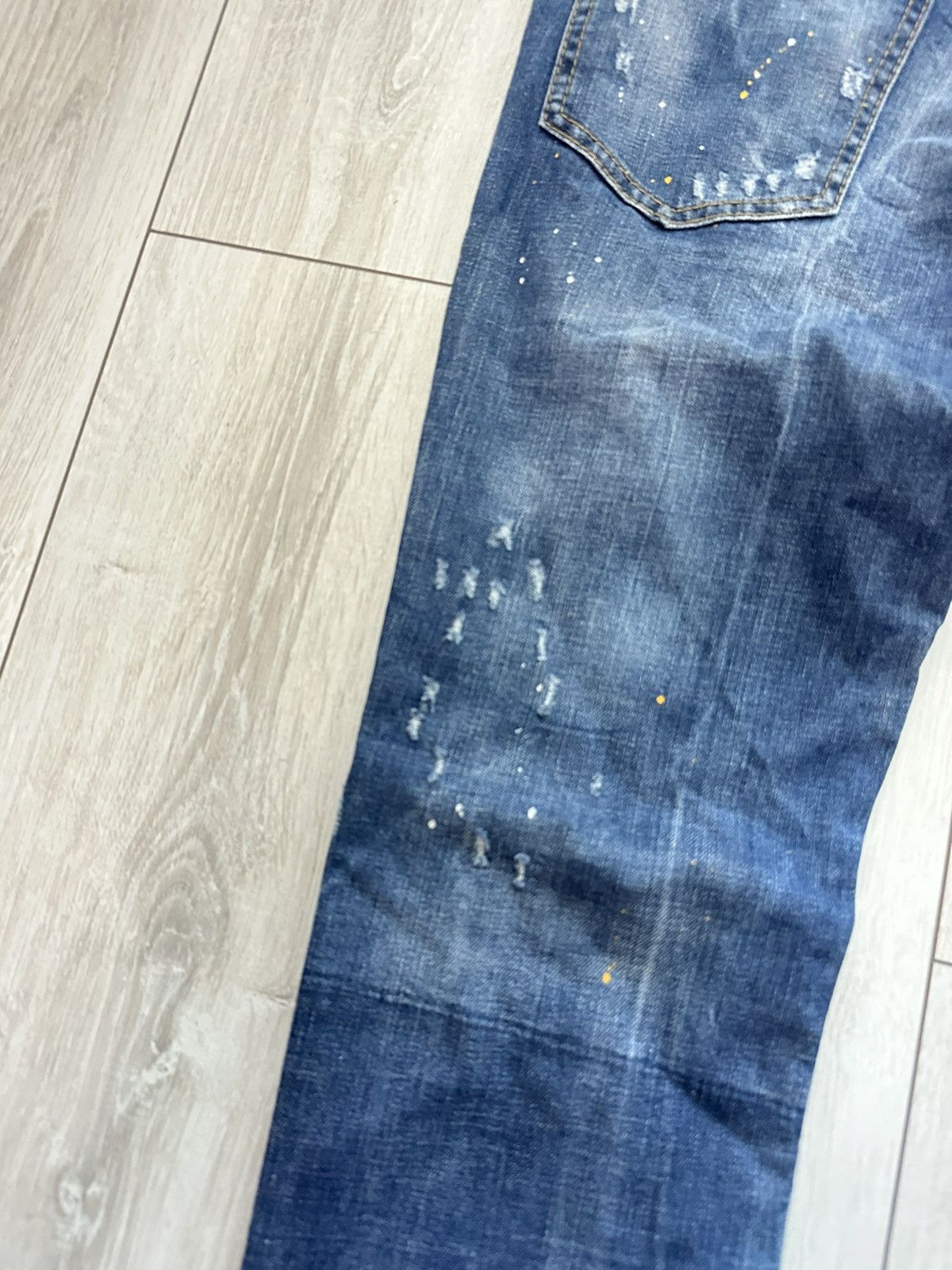 Dsquared2 Dsquared2 Skater Distressed Denim Jeans Pants (A034) Size US 34 / EU 50 - 19 Thumbnail