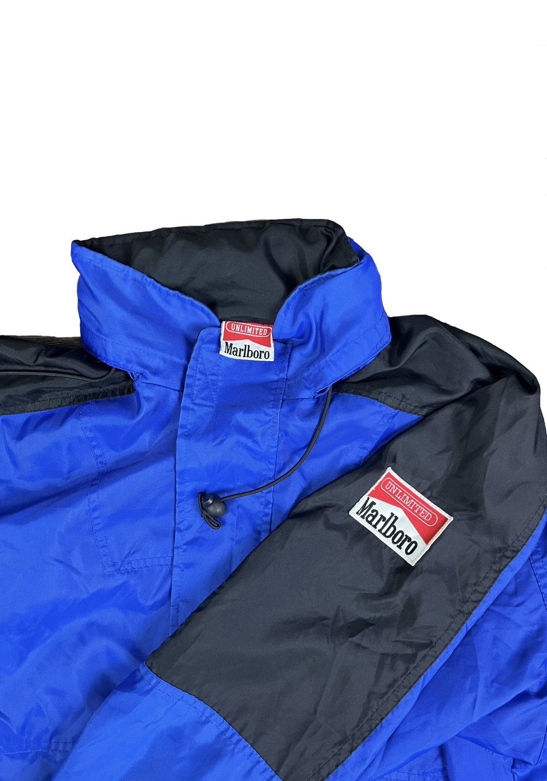Marlboro × Marlboro Unlimited × Vintage Vintage 90’s Marlboro Unlimited Windbreaker Jacket 🚬 Size US L / EU 52-54 / 3 - 3 Thumbnail