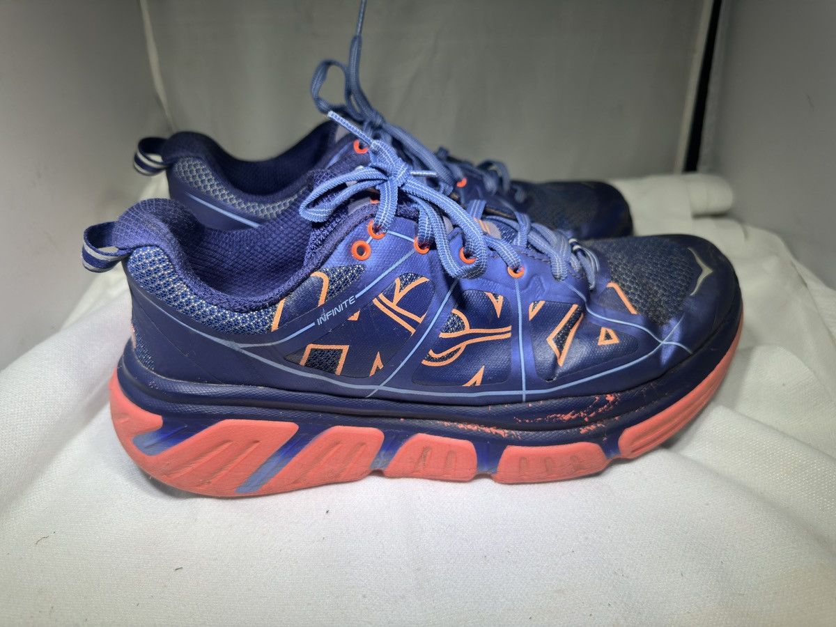 Hoka Hoka Infinite Blue Coral Walk/Running Shoes Women's 9.5 Size US 9.5 / IT 39.5 - 3 Thumbnail