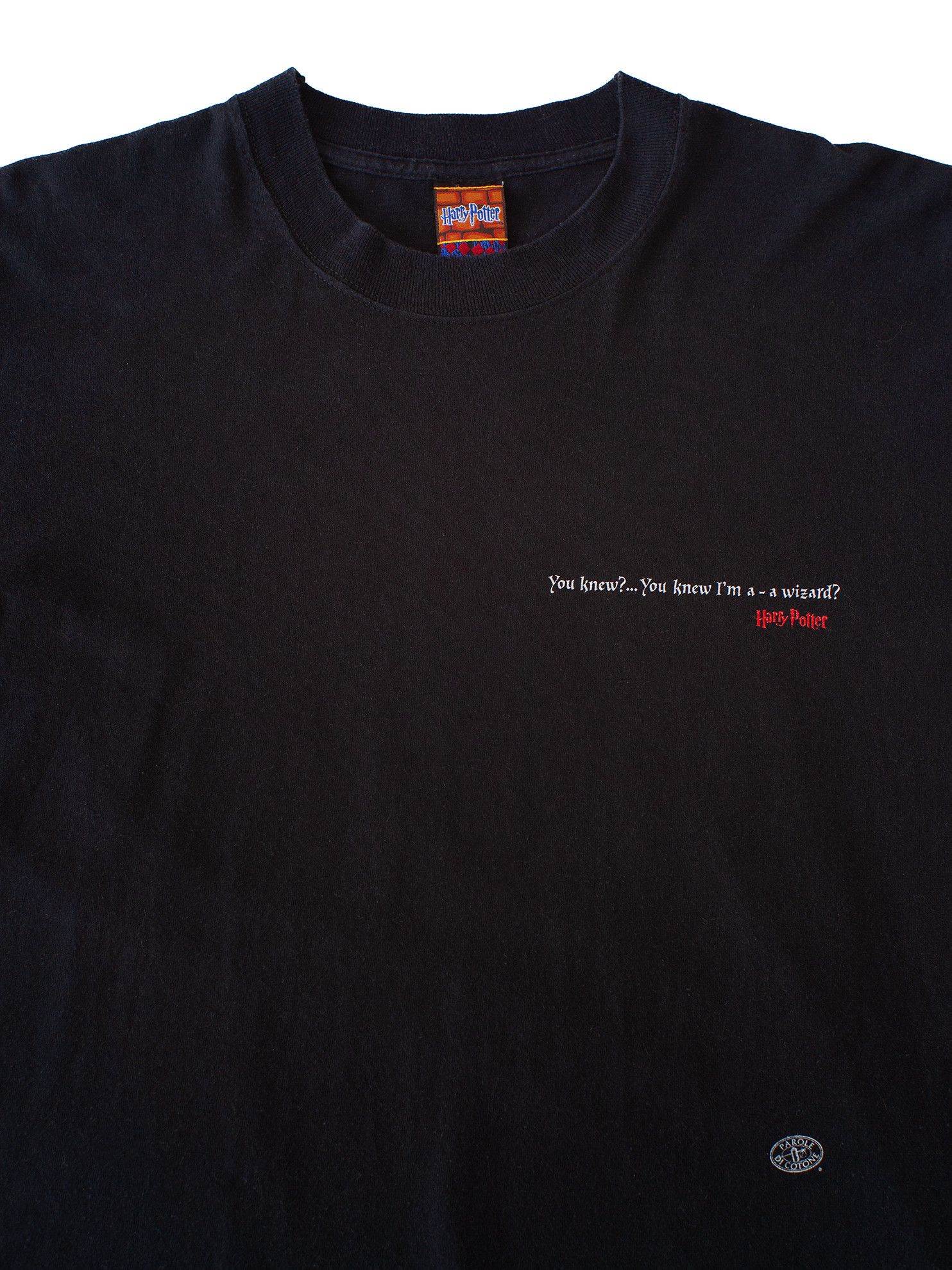 Vintage Vintage 2001 Y2K Harry Potter Movie Promo T-Shirt Size US L / EU 52-54 / 3 - 4 Thumbnail