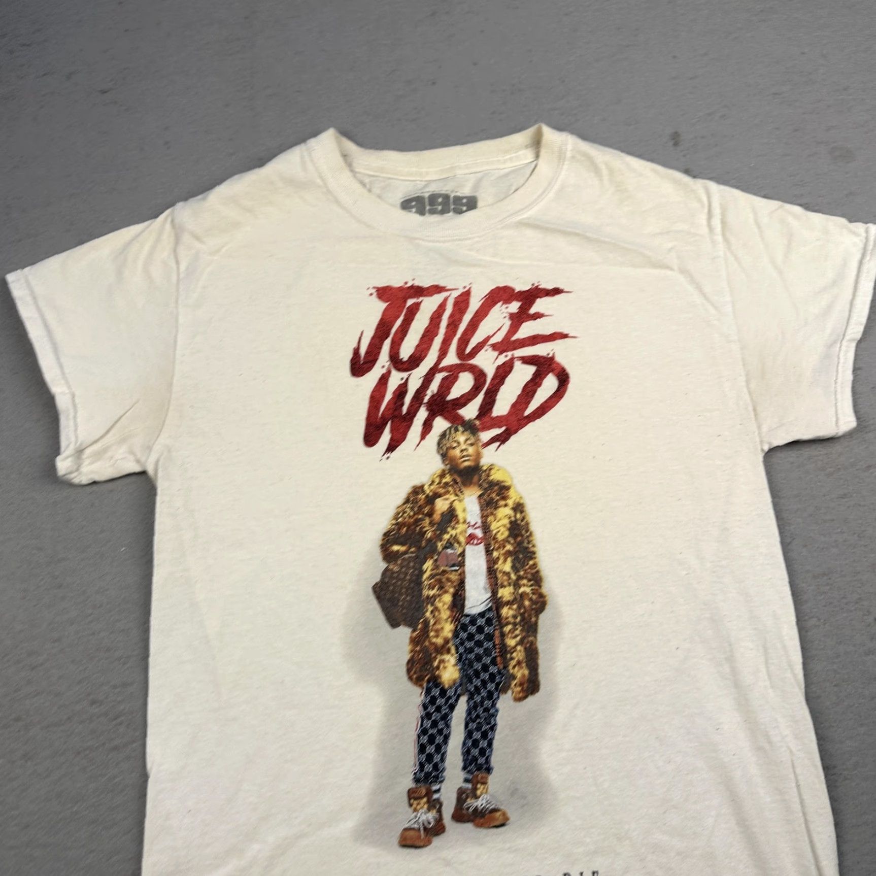 Vintage Juice WRLD Shirt Mens Small White Legends Never Die 999 Rap Graphic Tee Size US S / EU 44-46 / 1 - 3 Thumbnail