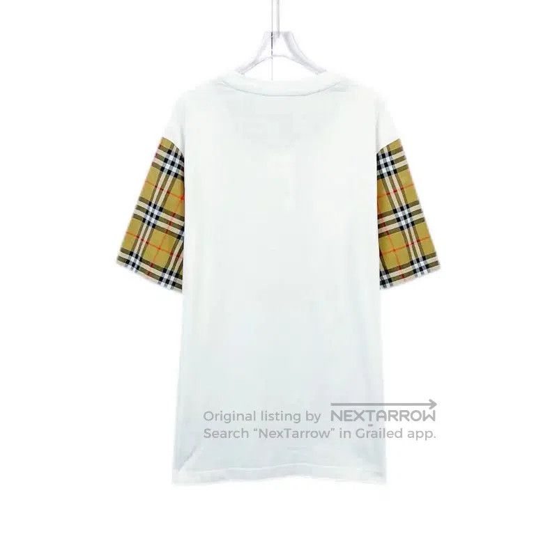 Burberry Burberry Summer White Cotton T-Shirt. Size S / US 4 / IT 40 - 2 Thumbnail