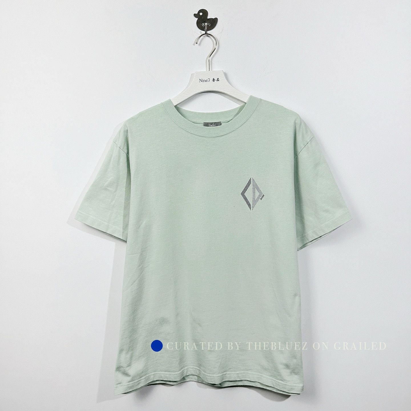 Dior Logo Patch Short Sleeve Tee in Green Size US XXL / EU 58 / 5 - 1 Thumbnail