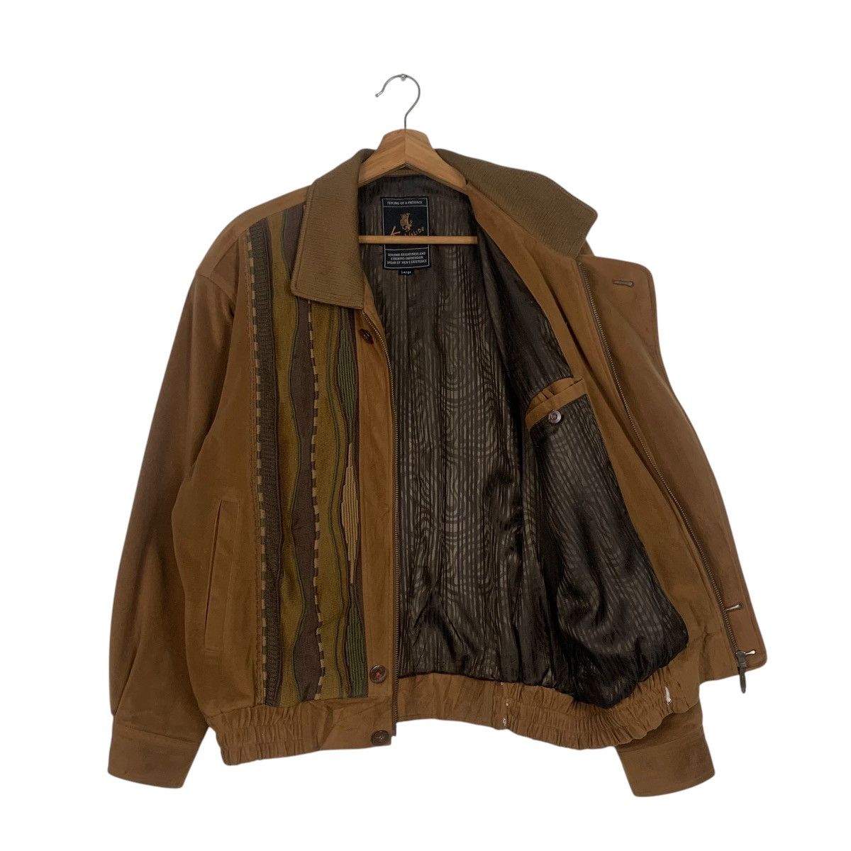 Japanese Brand KEN VALIDO Nice Design Casual Bomber Jacket #1795-C15 Size US L / EU 52-54 / 3 - 9 Thumbnail