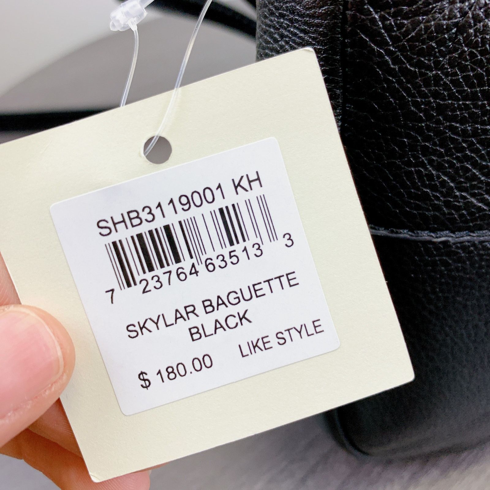 Fossil Fossil SHB3119001 Skylar Baguette IN Black Size ONE SIZE - 9 Thumbnail