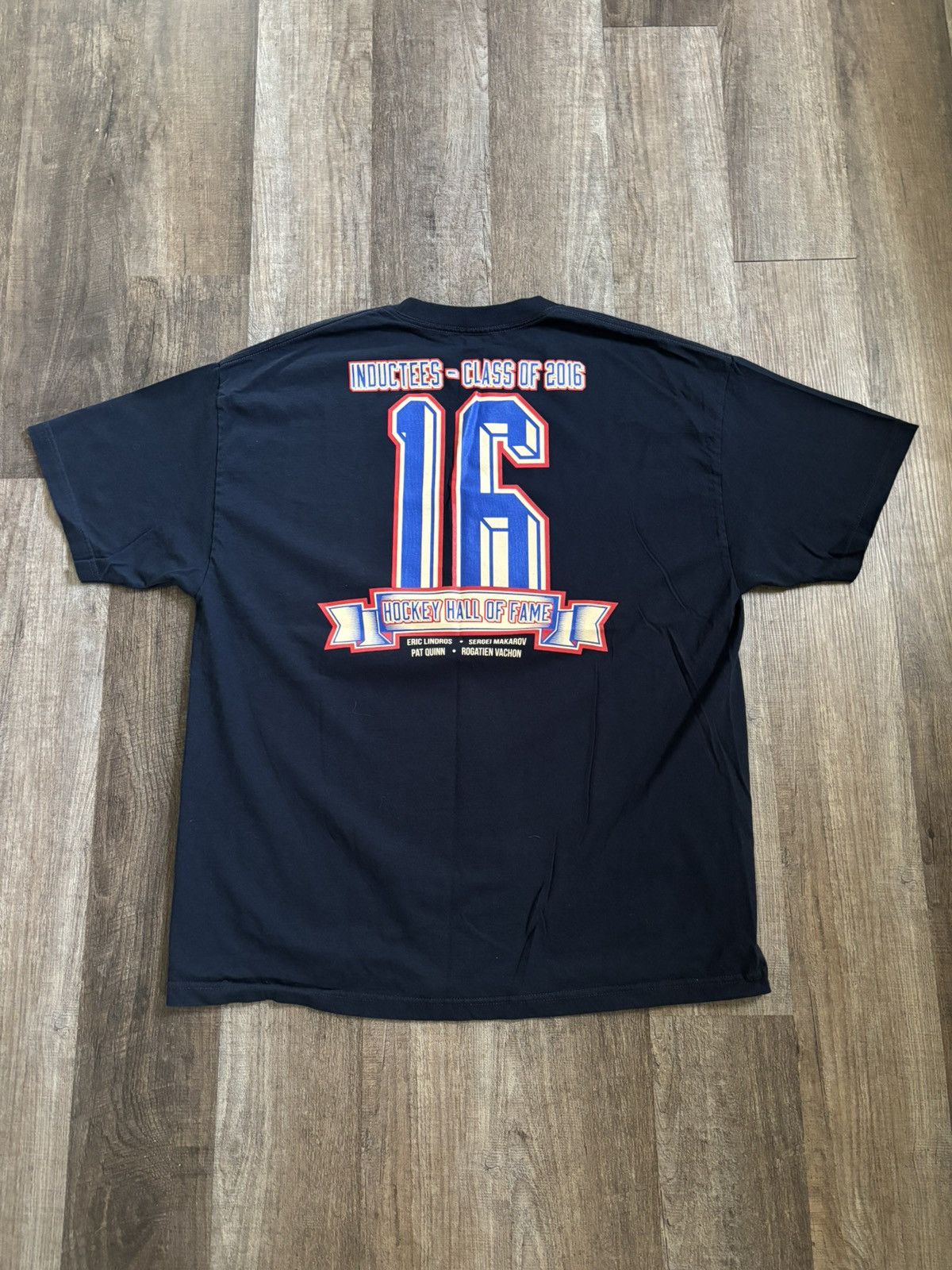 Reebok Reebok 2016 NHL Hall of Fame Inductees Tee Shirt Size US XXL / EU 58 / 5 - 3 Thumbnail