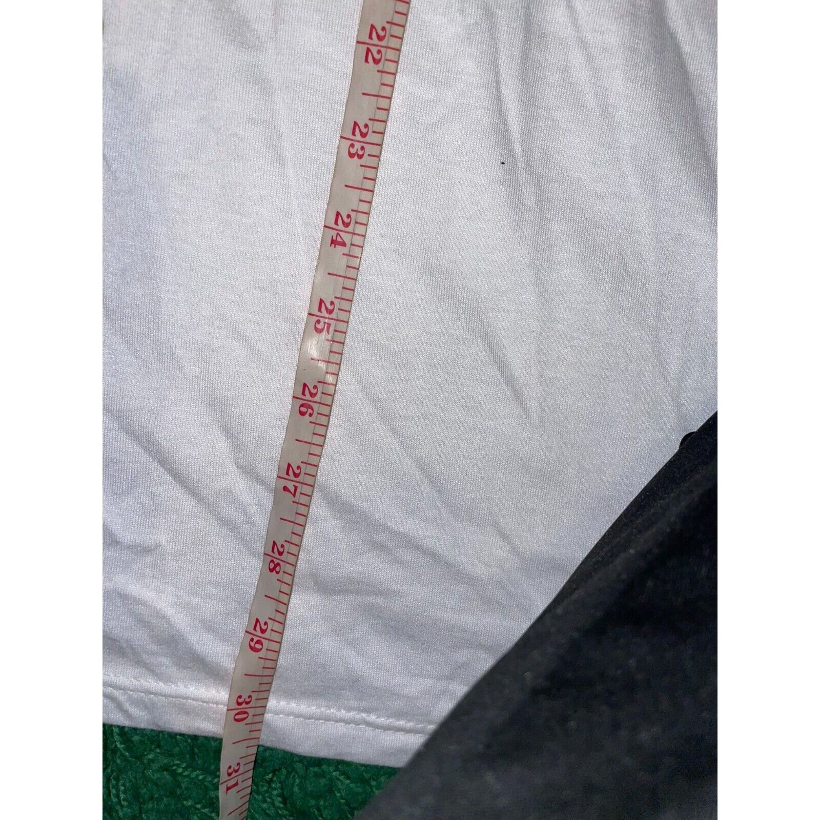 Jerzees VTG Test Print Shirt Virginia Montana Fish Trout White Tee Size US L / EU 52-54 / 3 - 12 Thumbnail