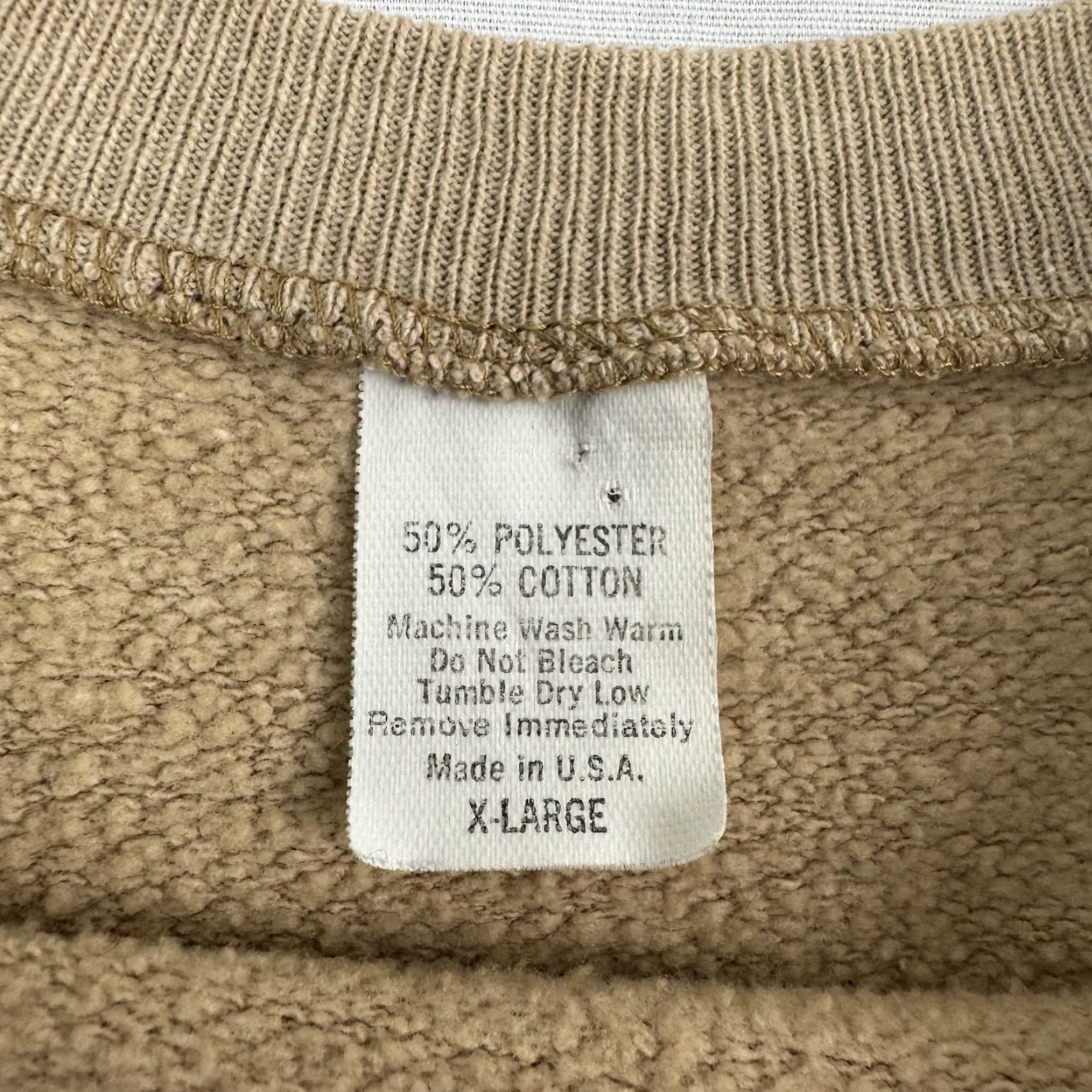 Vintage VINTAGE Buck Fever Sweatshirt Adult XL Tan Brown 80s Hunting Nature Mens Pullover Deer Outdoors Sweatshirt Size US XL / EU 56 / 4 - 3 Thumbnail