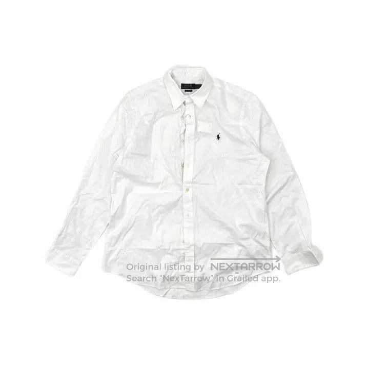 Polo Ralph Lauren Polo Ralph Lauren FW21 Logo Embroidered Oxford Long Sleeve Size US L / EU 52-54 / 3 - 2 Thumbnail