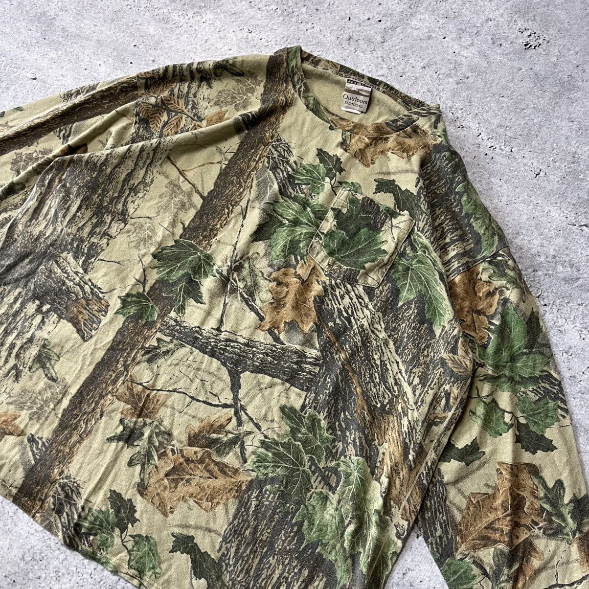 Other Vintage Jerzees real tree longsleeve XXL boxy 00s 90s Size US XXL / EU 58 / 5 - 3 Thumbnail