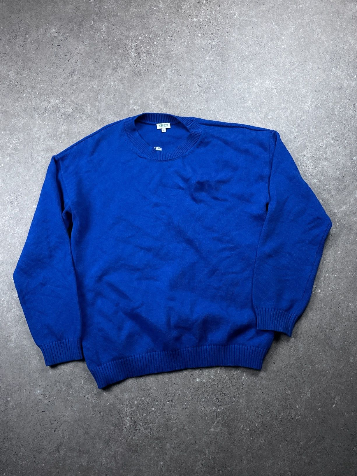 Kenzo Kenzo navy designer jumper Size US L / EU 52-54 / 3 - 3 Thumbnail