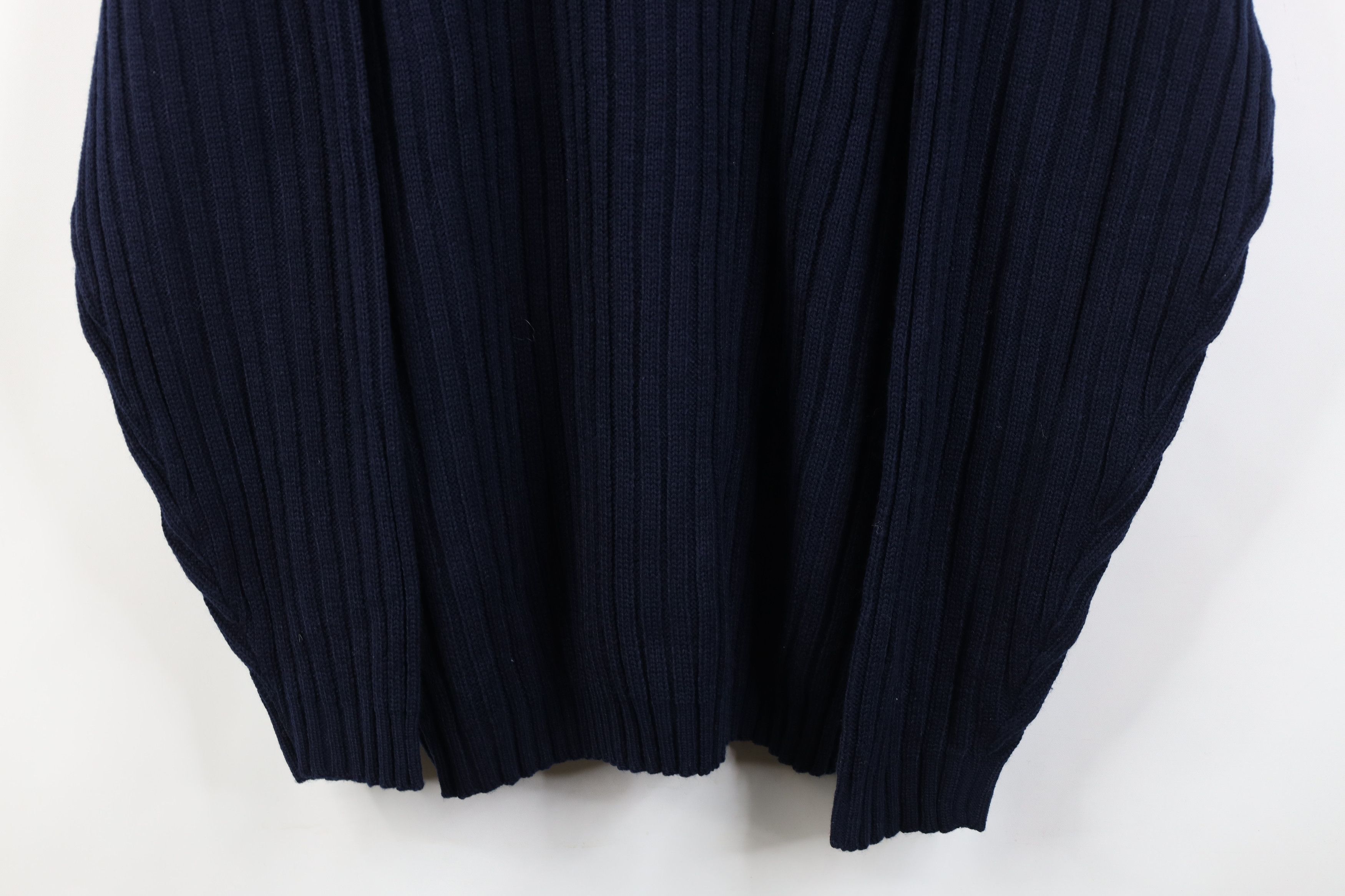Vintage Deadstock Vintage 90s Y2K Streetwear Knit Turtleneck Sweater Size US L / EU 52-54 / 3 - 3 Thumbnail