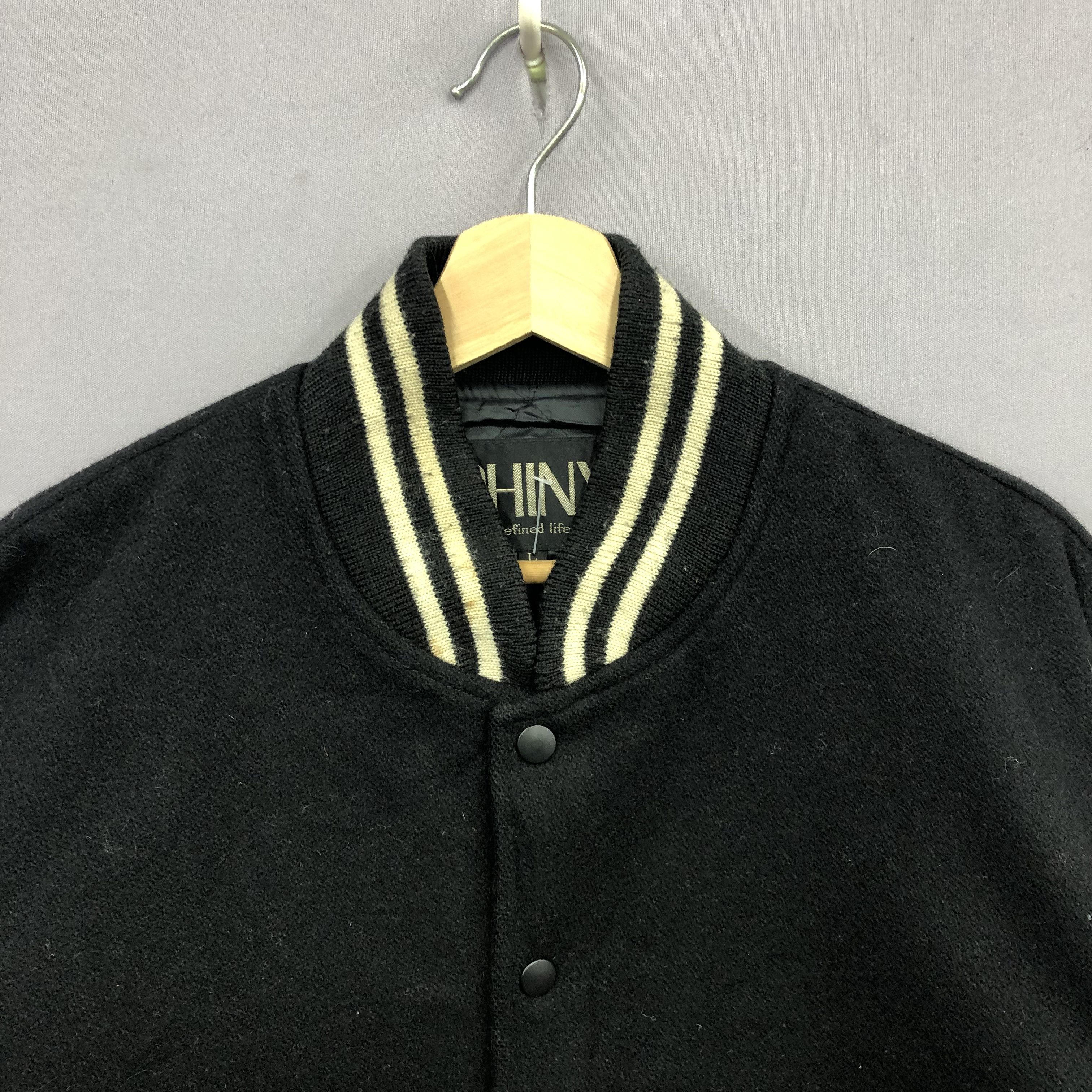 Vintage Vintage 90s BMW Phinx Japanese Harajuku Varsity Wool Jacket Size US L / EU 52-54 / 3 - 6 Thumbnail