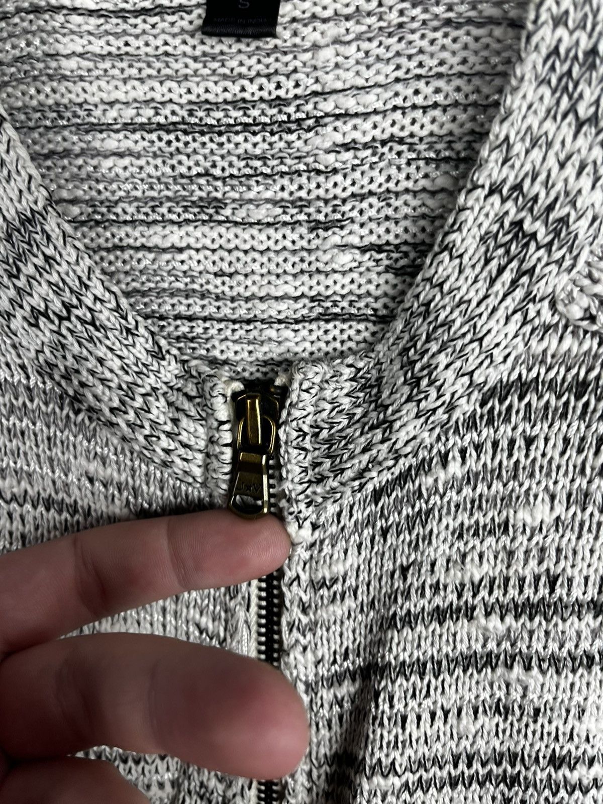 John Varvatos John varvatos zip sweater USA Size US S / EU 44-46 / 1 - 3 Thumbnail