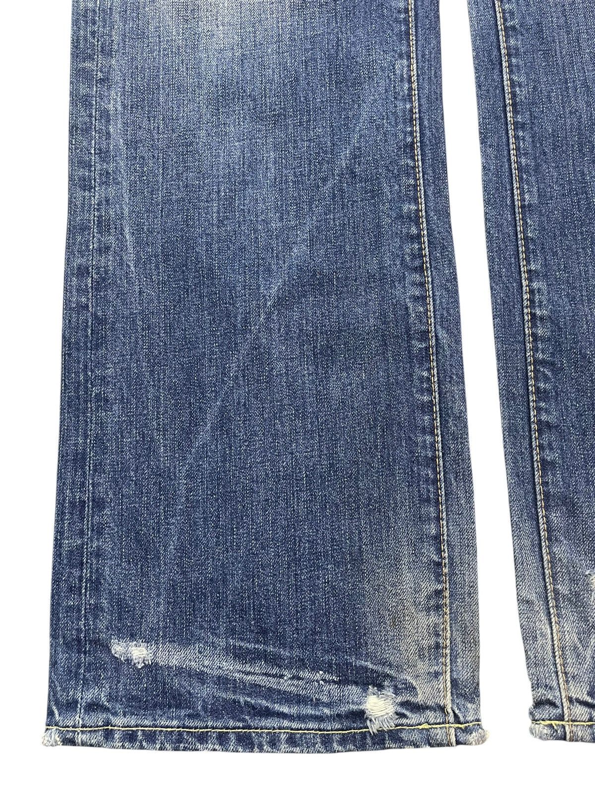 Abercrombie & Fitch Vintage Abercrombie & Fitch Faded Wash Distressed Baggy Jean Size US 34 / EU 50 - 7 Thumbnail