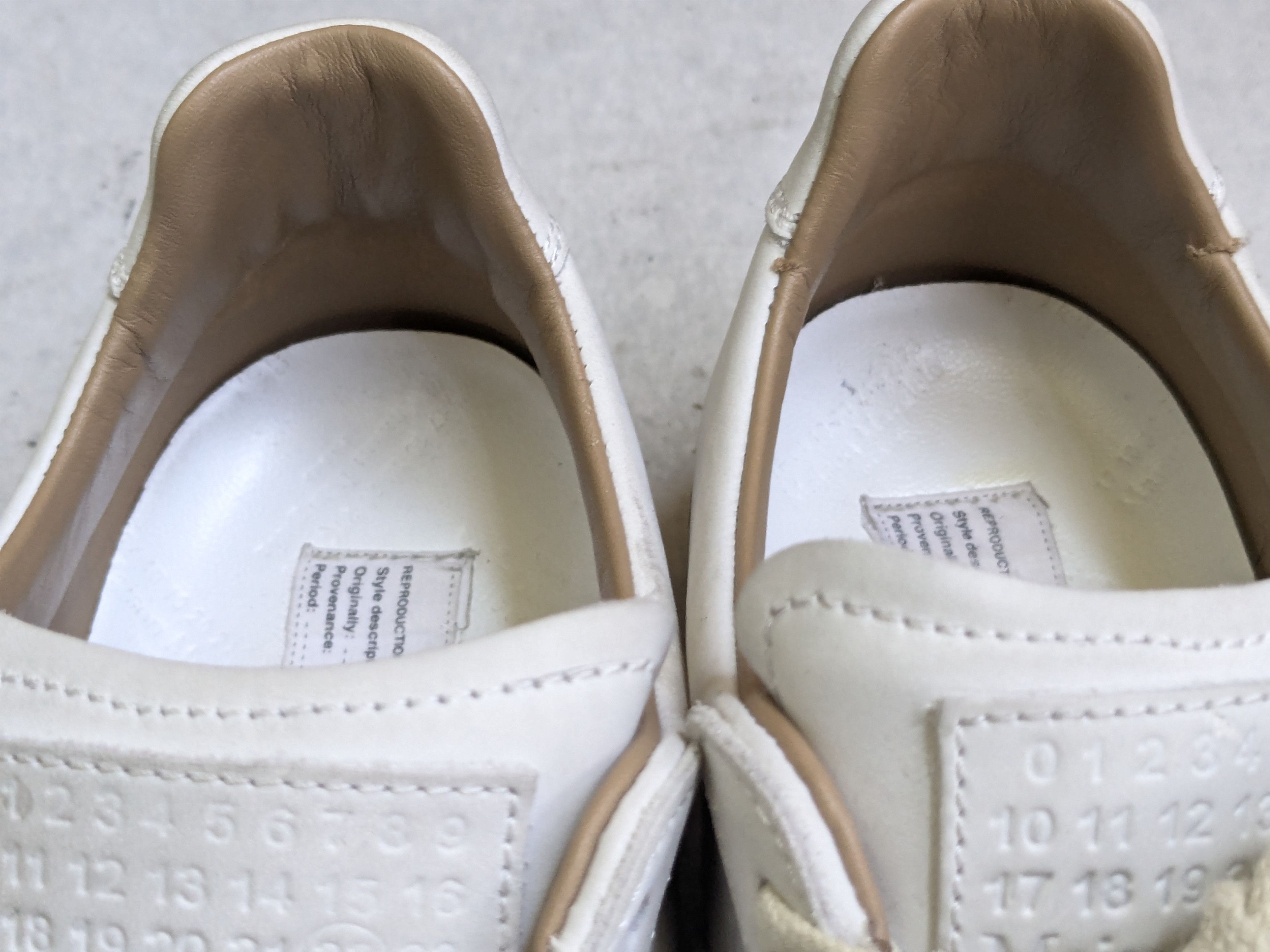 Maison Margiela Maison Margiela Replica GAT Paint Splatter 8 41 Low Tops Gum Size US 8 / EU 41 - 7 Thumbnail