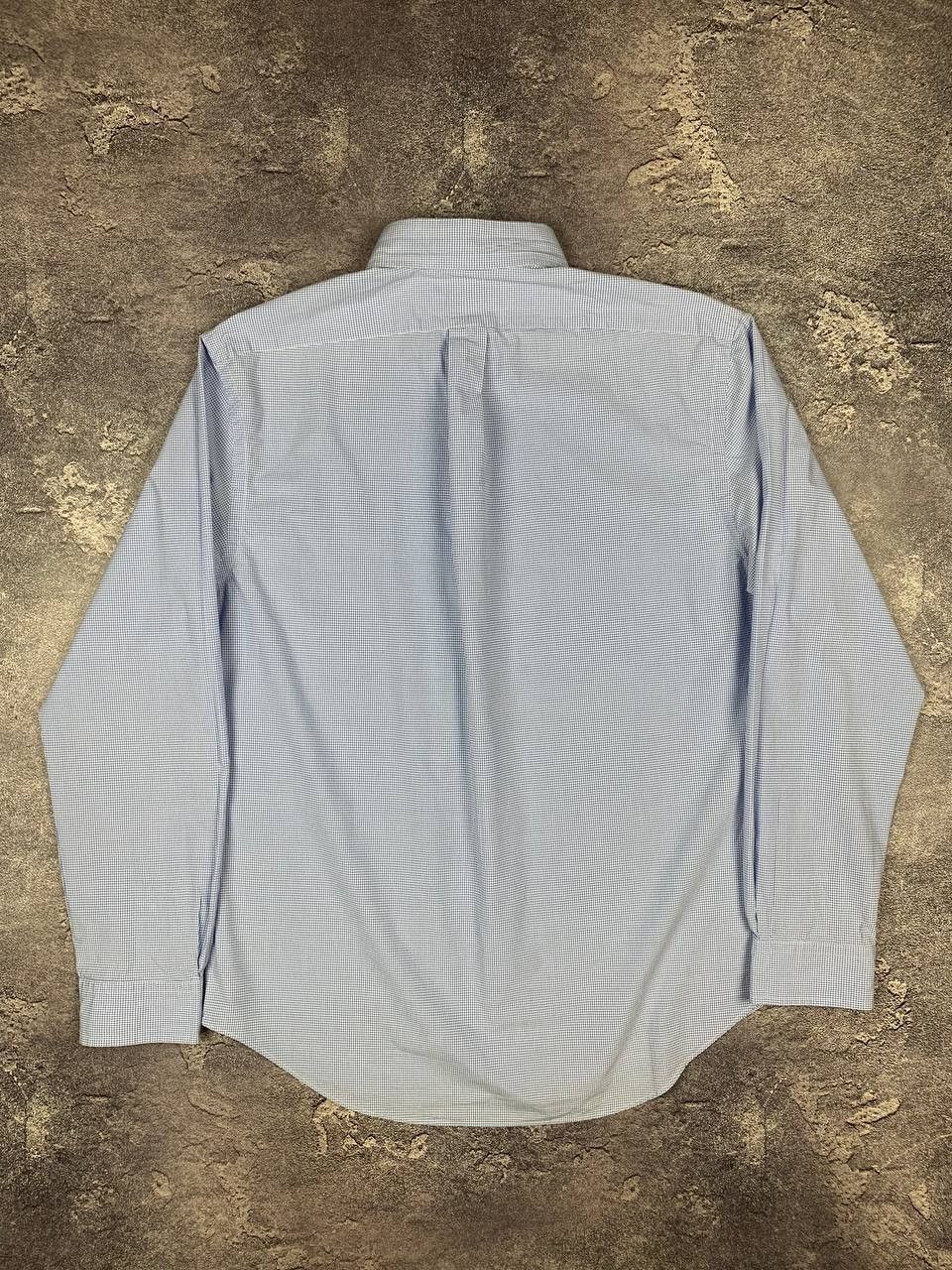 Polo Ralph Lauren Polo Ralph Lauren Men's Shirt Light Blue Gingham Size US L / EU 52-54 / 3 - 12 Thumbnail