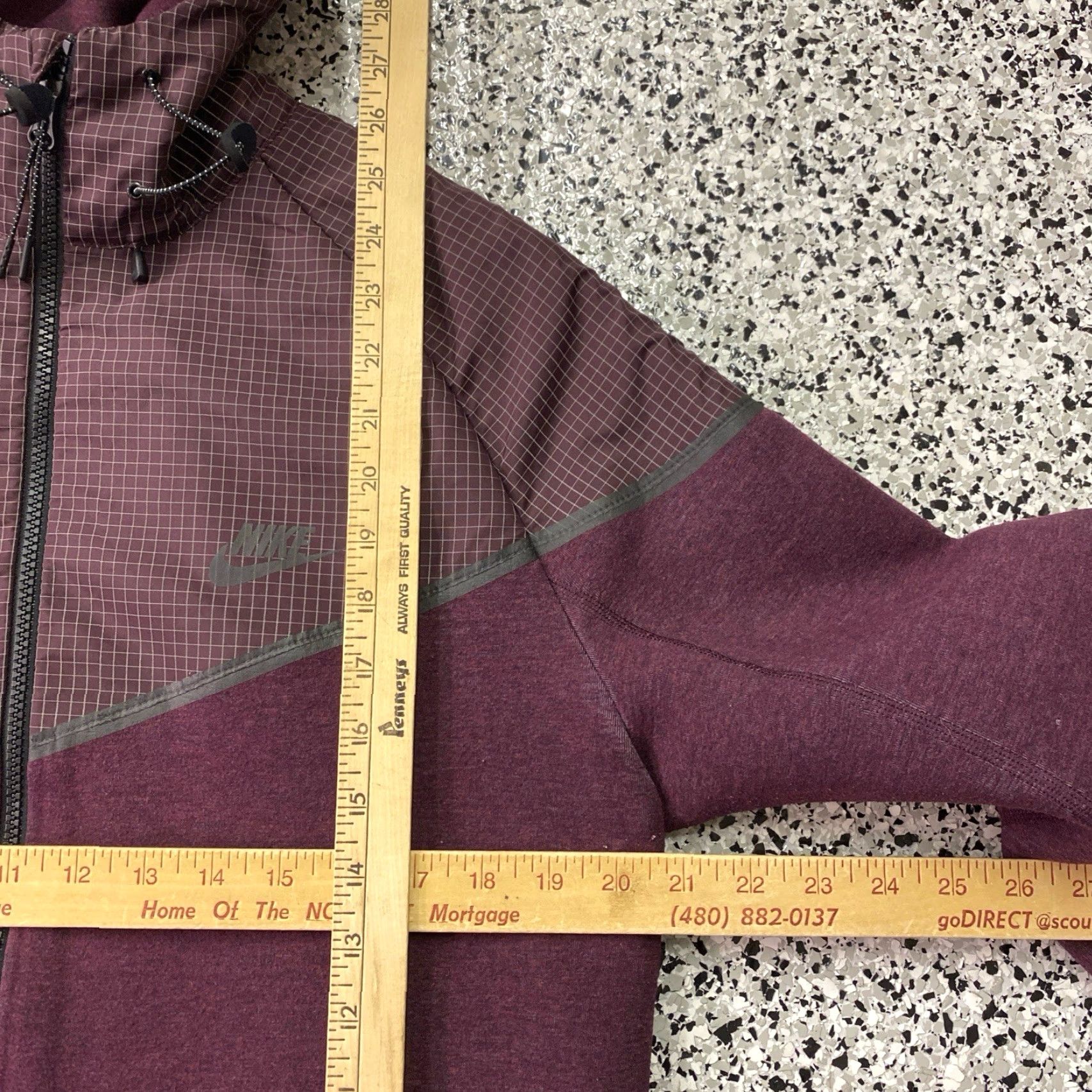 Nike Nike Tech Fleece Zip Up Hoodie Mens Medium Purple Size US M / EU 48-50 / 2 - 3 Thumbnail