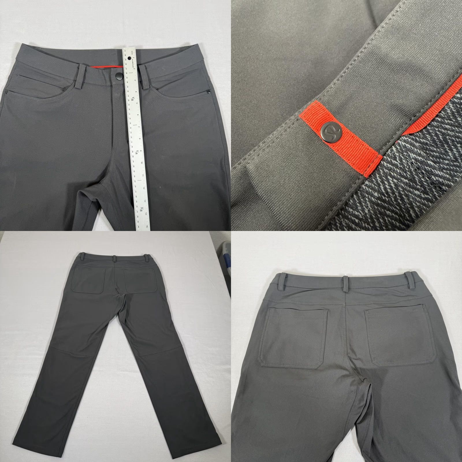 Lululemon Lululemon Pants Mens 30x30 Gray ABC Tech Stretch Casual Golf Commuter Work Size US 30 / EU 46 - 8 Thumbnail