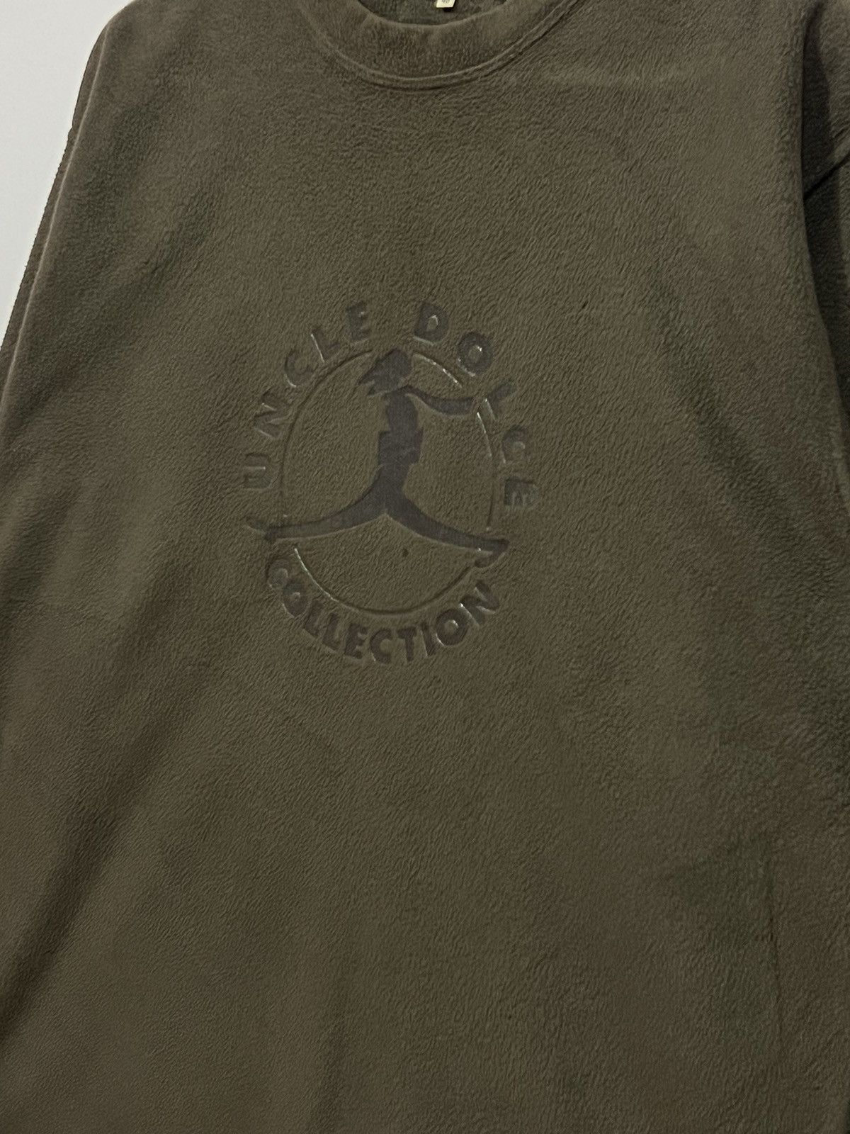 Designer 🔥 LONG SLEEVE UNCLE DOLCE COLLECTION FLEECE TEE Size US M / EU 48-50 / 2 - 4 Thumbnail