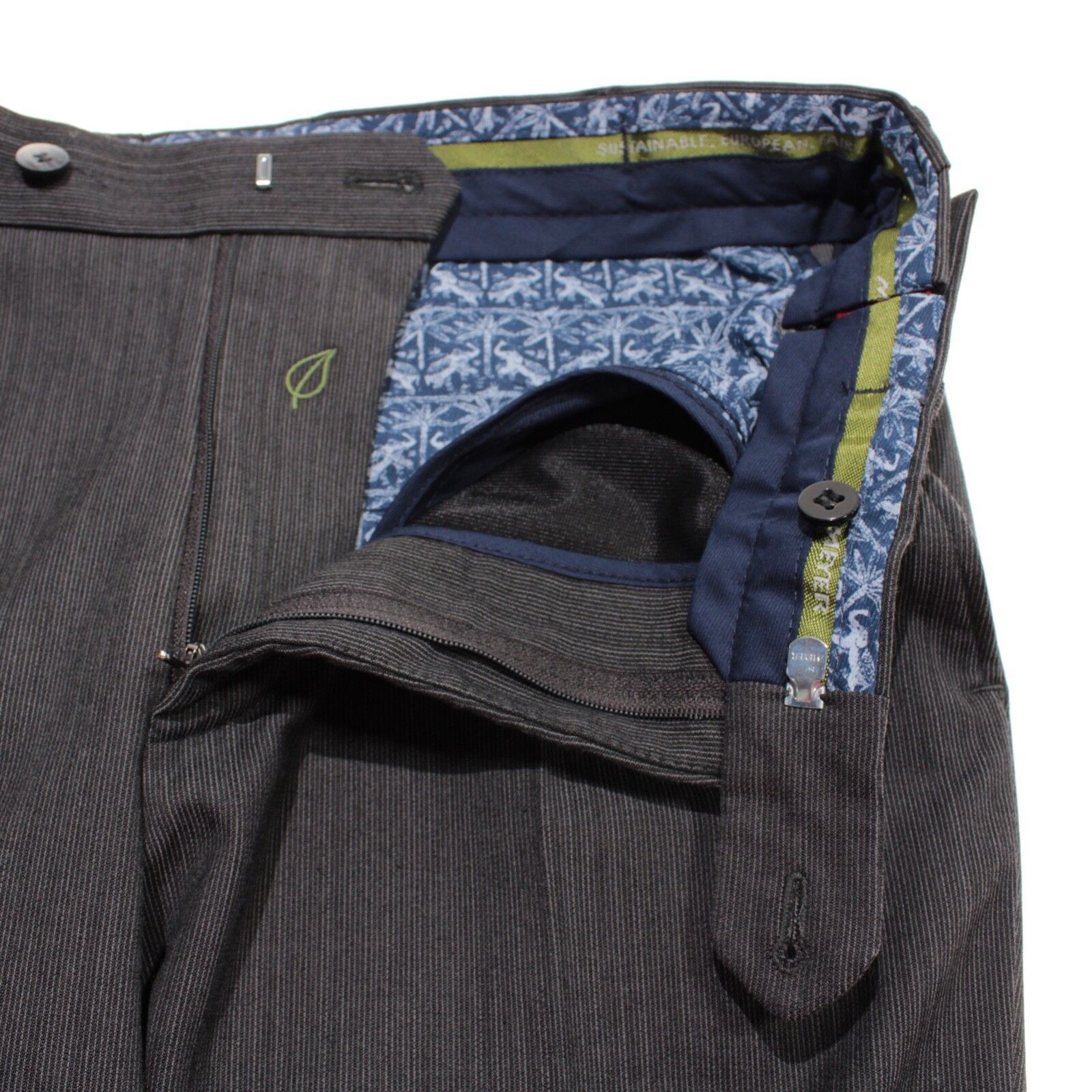 Other Meyer New with tags Dress Pants Size 34 US In Gray Size US 34 / EU 50 - 3 Thumbnail