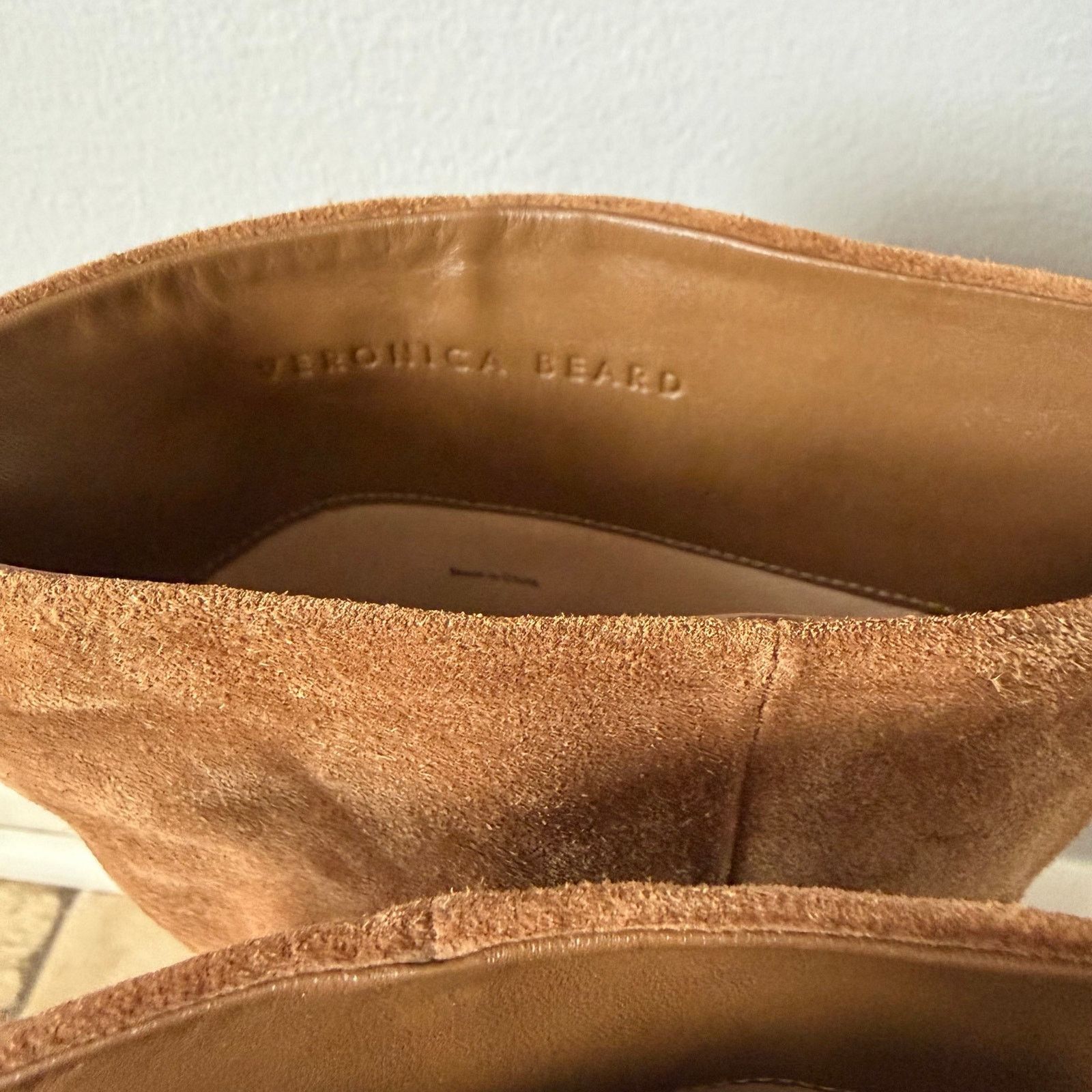 Veronica Beard Veronica Beard Blondie Slouchy Suede Mid Boots Hazelnut 9M Size US 9 / IT 39 - 5 Thumbnail