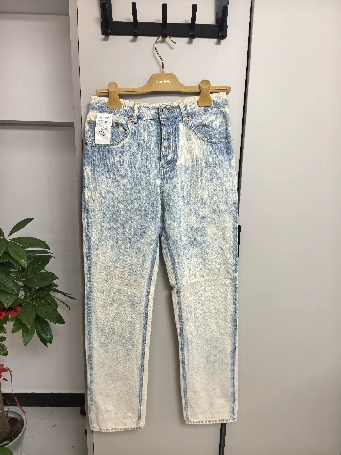 Maison Margiela MM6 Maison Margiela Women's Reverse Jeans Size 38" / US 16 / IT 52 - 1 Thumbnail