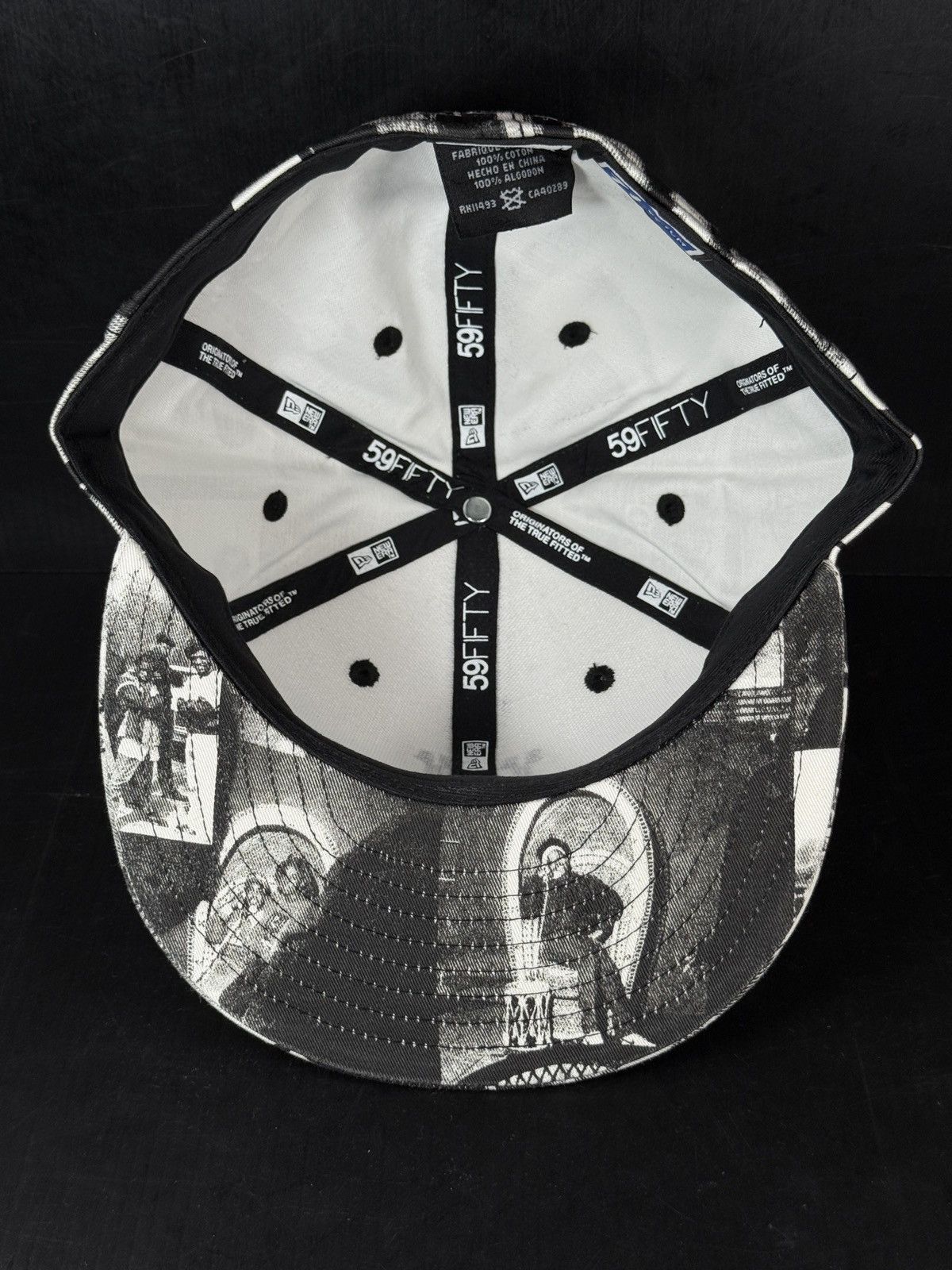 Huf HUF X ARI MARCOPOLOUS PHOTO NEW ERA FITTED HAT 7-3/8 NEW Size ONE SIZE - 11 Thumbnail