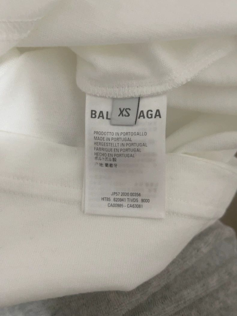 Balenciaga Balenciaga New oversized white T Size US XS / EU 42 / 0 - 3 Thumbnail