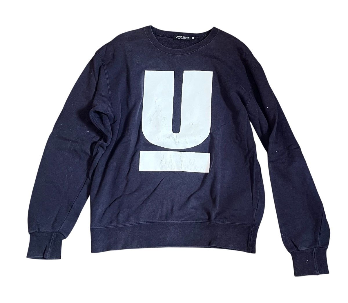 Undercover Undercover u logo faded navy sweatshirt Size US M / EU 48-50 / 2 - 1 Thumbnail