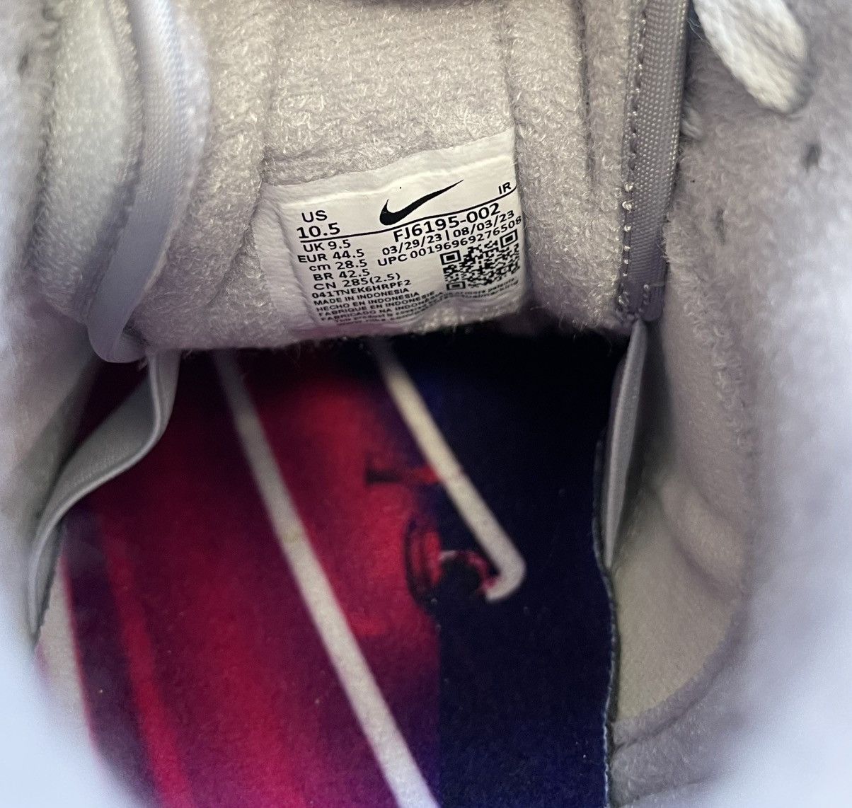 Nike NEW Nike Air Trainer 1 SB LVIII Pure Platinum Metallic Size US 10.5 / EU 43-44 - 7 Thumbnail