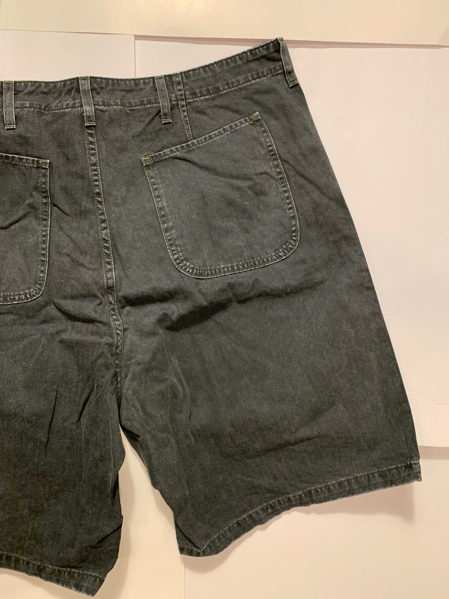 Bare Knuckles HBT Service Shorts Faded Black Size US 38 / EU 54 - 7 Thumbnail