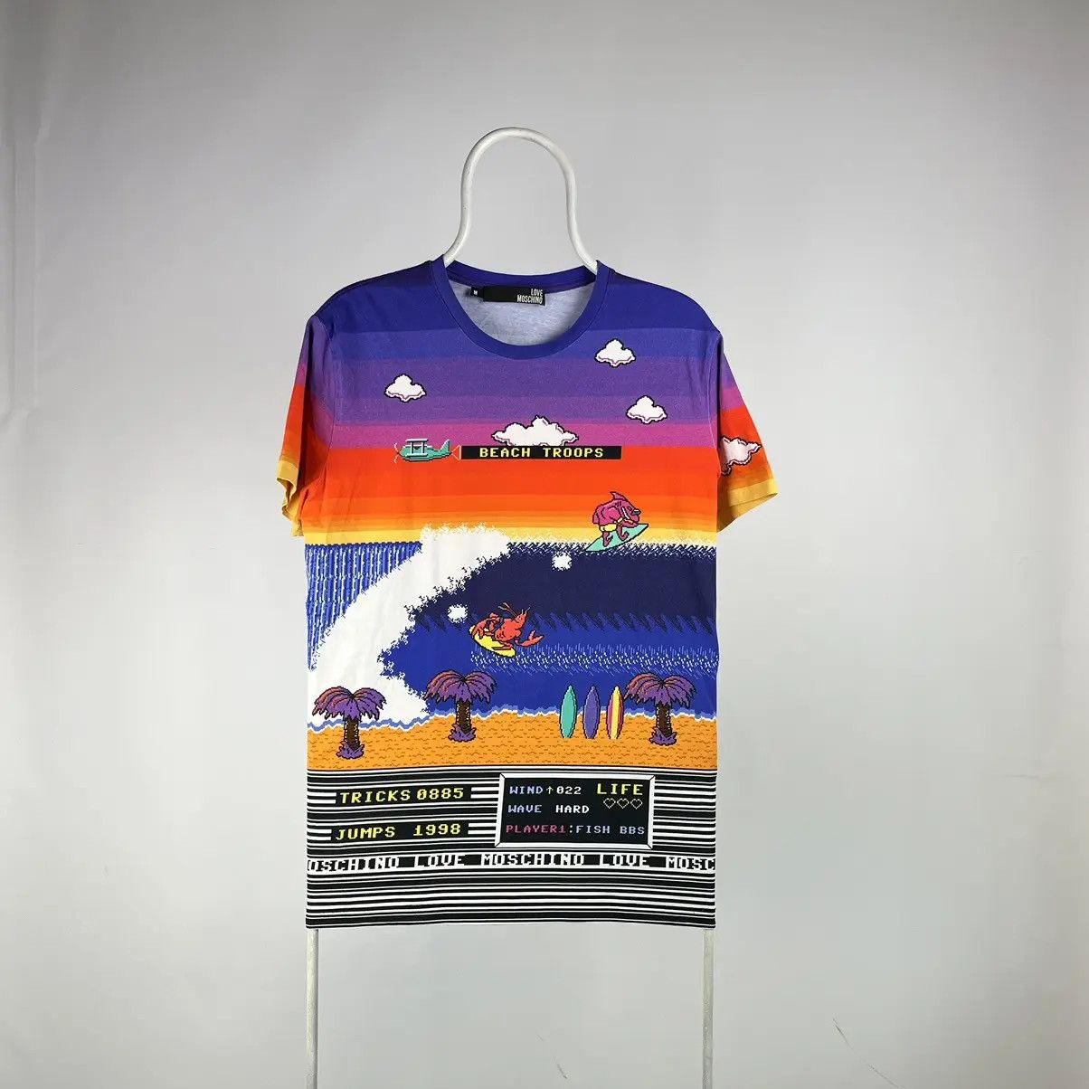 Moschino Love Moschino T-shirt the game size Medium Size US M / EU 48-50 / 2 - 1 Thumbnail