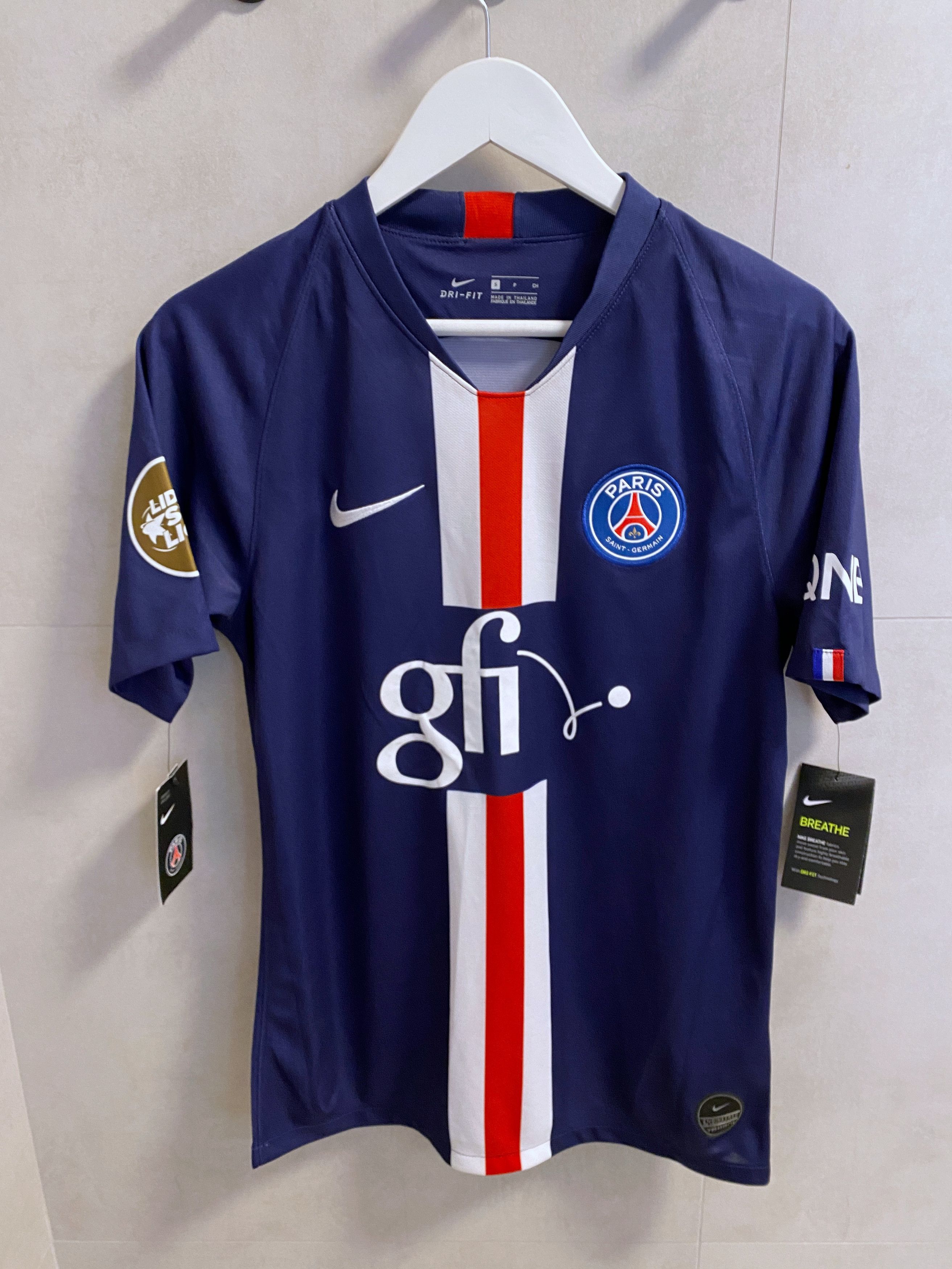 Brand New Nike Soccer Jersey Nike PSG Paris Saint Germain Soccer Jersey 2019 20 football Grailed