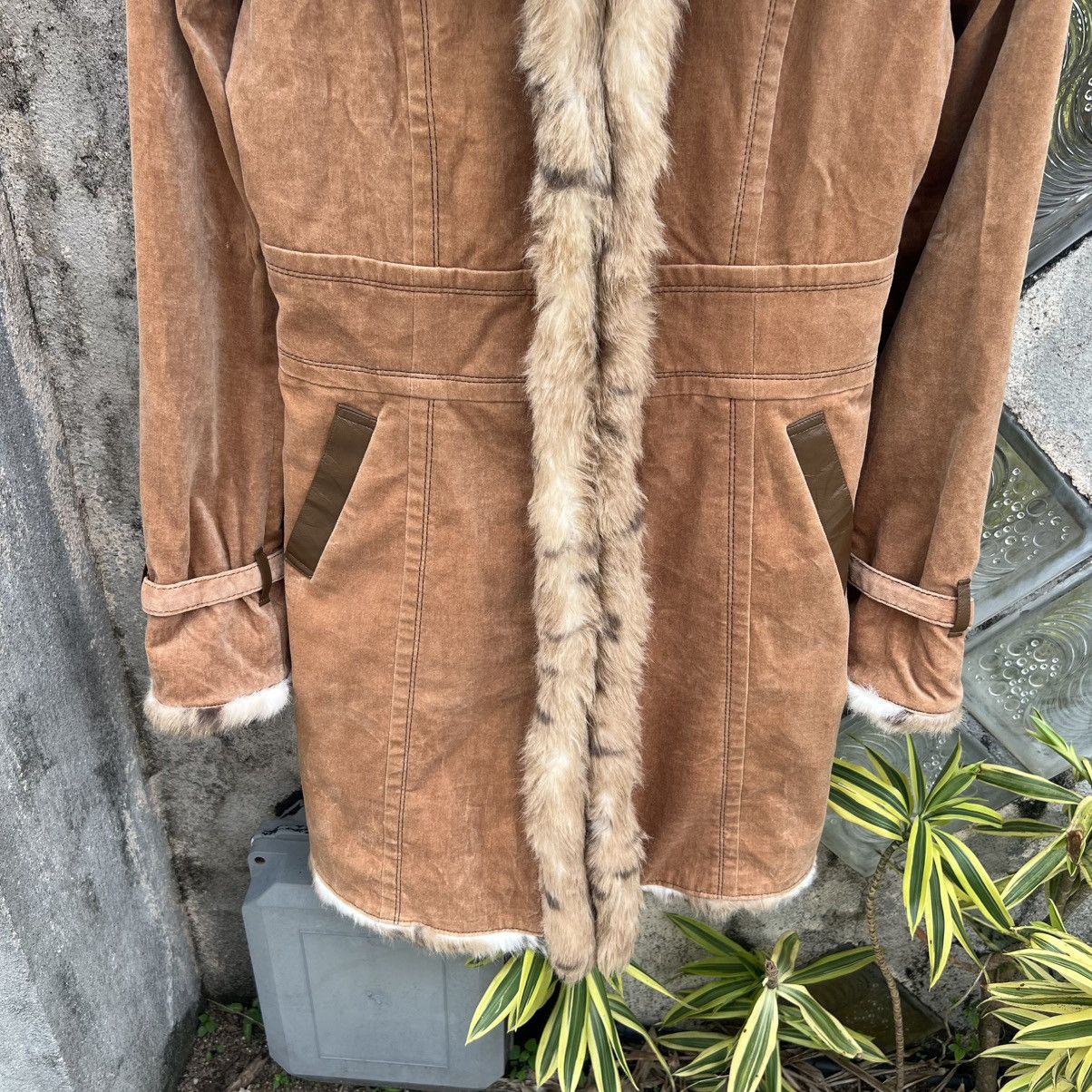 Burberry “BURBERRY” LEOPARD FUR LONG JACKET Size XS / US 0-2 / IT 36-38 - 5 Thumbnail