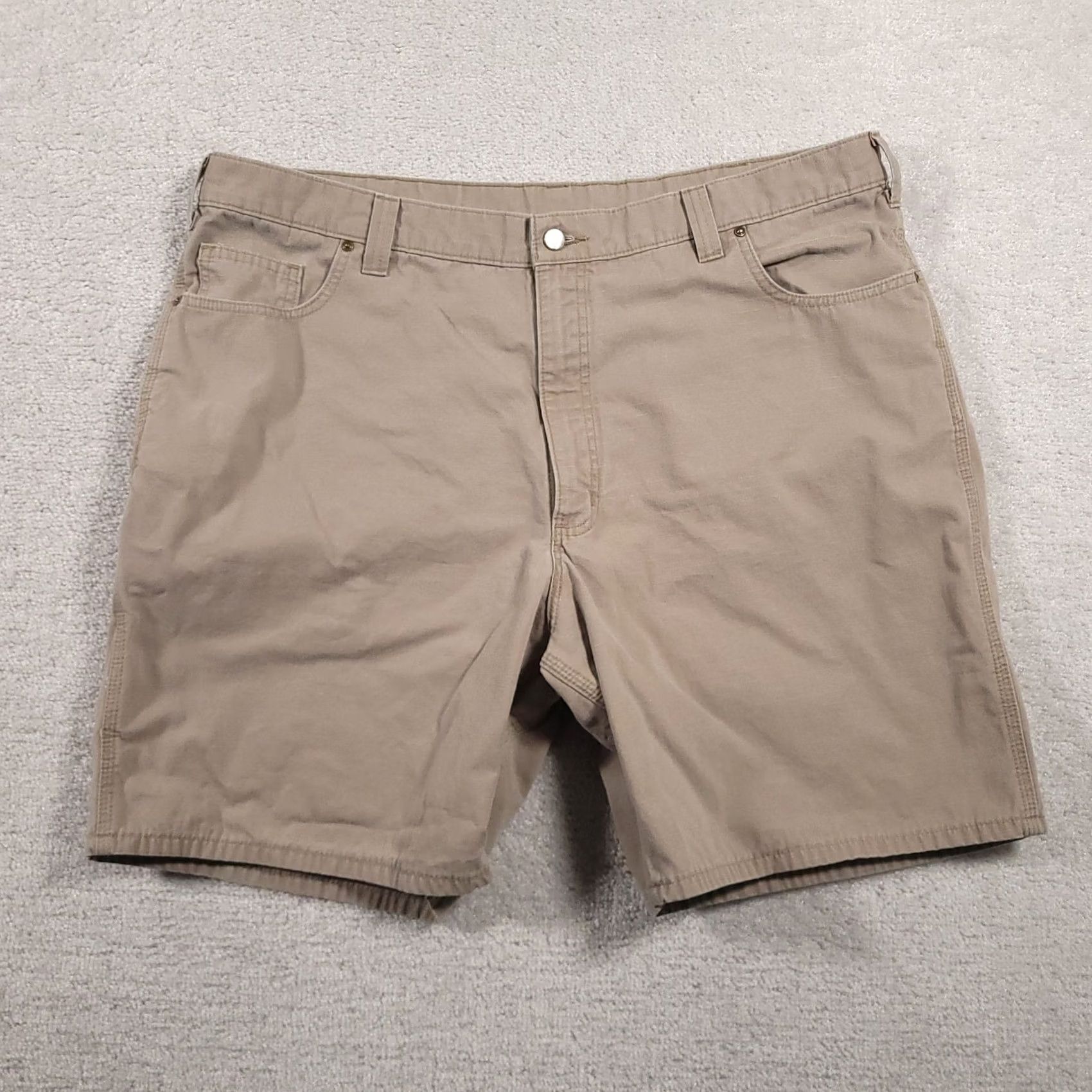 Carhartt VINTAGE Carhartt Shorts Mens 42 Khaki Original Fit Ripstop Workwear Carpenter Utility Size US 42 / EU 58 - 2 Thumbnail