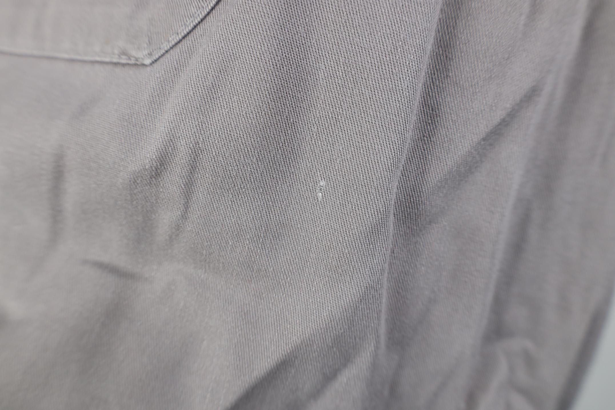 Vintage Vintage 90s Streetwear Workwear Mechanic Button Shirt Gray Size US XXL / EU 58 / 5 - 4 Thumbnail