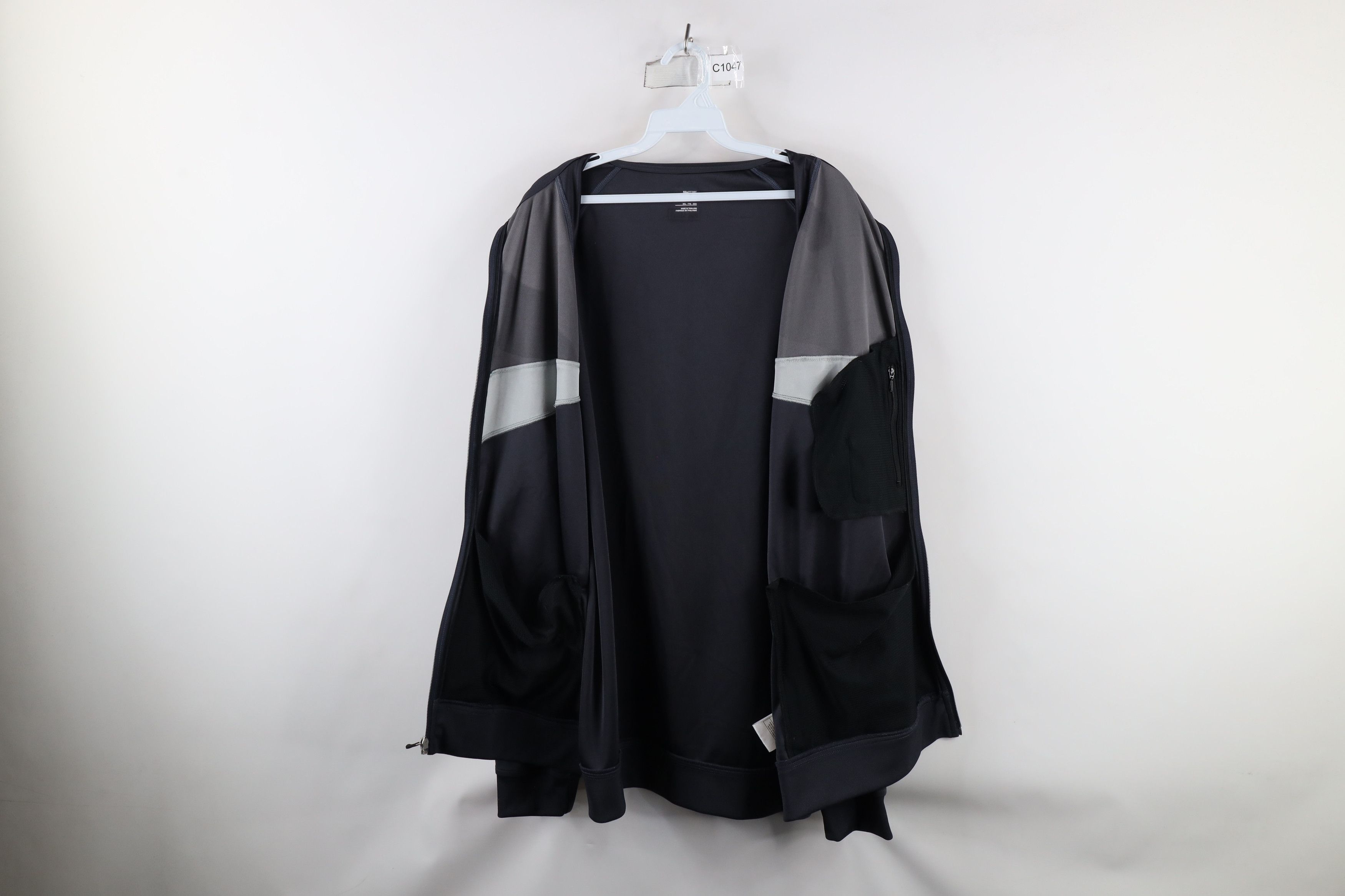 Nike × Vintage Vintage Nike Pre Lives Camouflage Track Jacket Gray Size US XXL / EU 58 / 5 - 9 Thumbnail