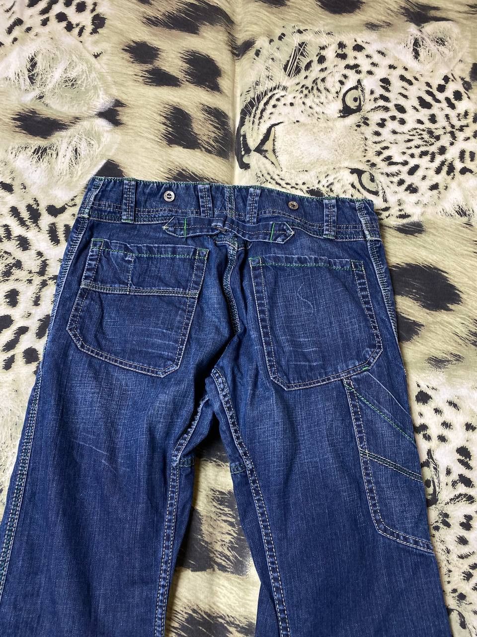 Diesel BAGGY VINTAGE Y2K HEAVY FADED JEANS PANTS Size US 32 / EU 48 - 14 Thumbnail