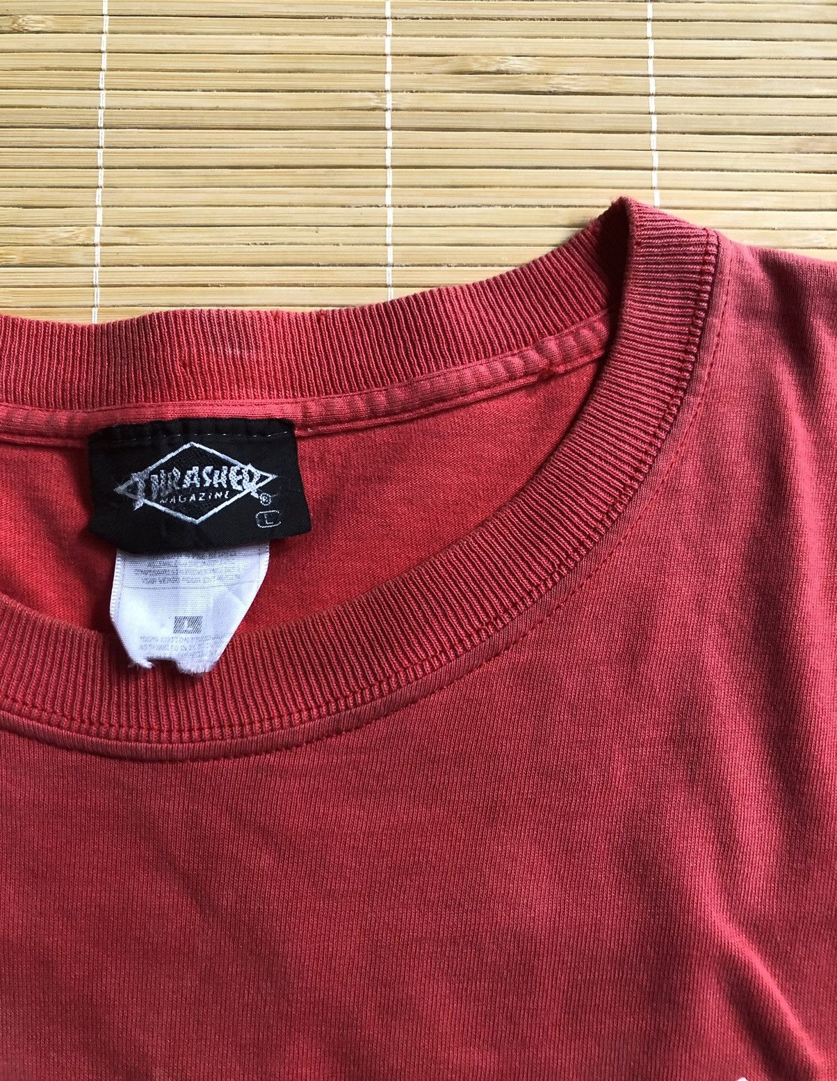 Hook-Ups × Shorty's Skateboards × Thrasher Vintage late 90s Thrasher skateboarding tee distressed Size US L / EU 52-54 / 3 - 5 Thumbnail