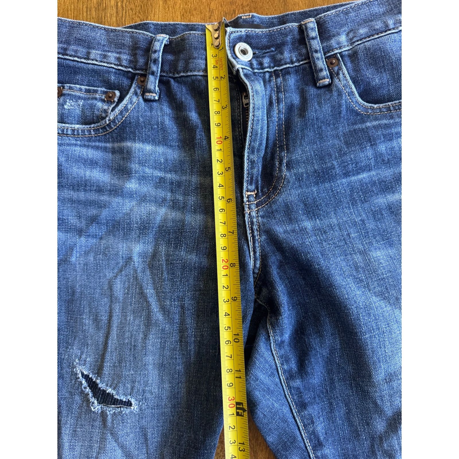 Uniqlo Uniqlo Premium Kaihara Denim Slim Boyfriend Jeans 22 00 Size 24" / US 00 / IT 34 - 6 Thumbnail