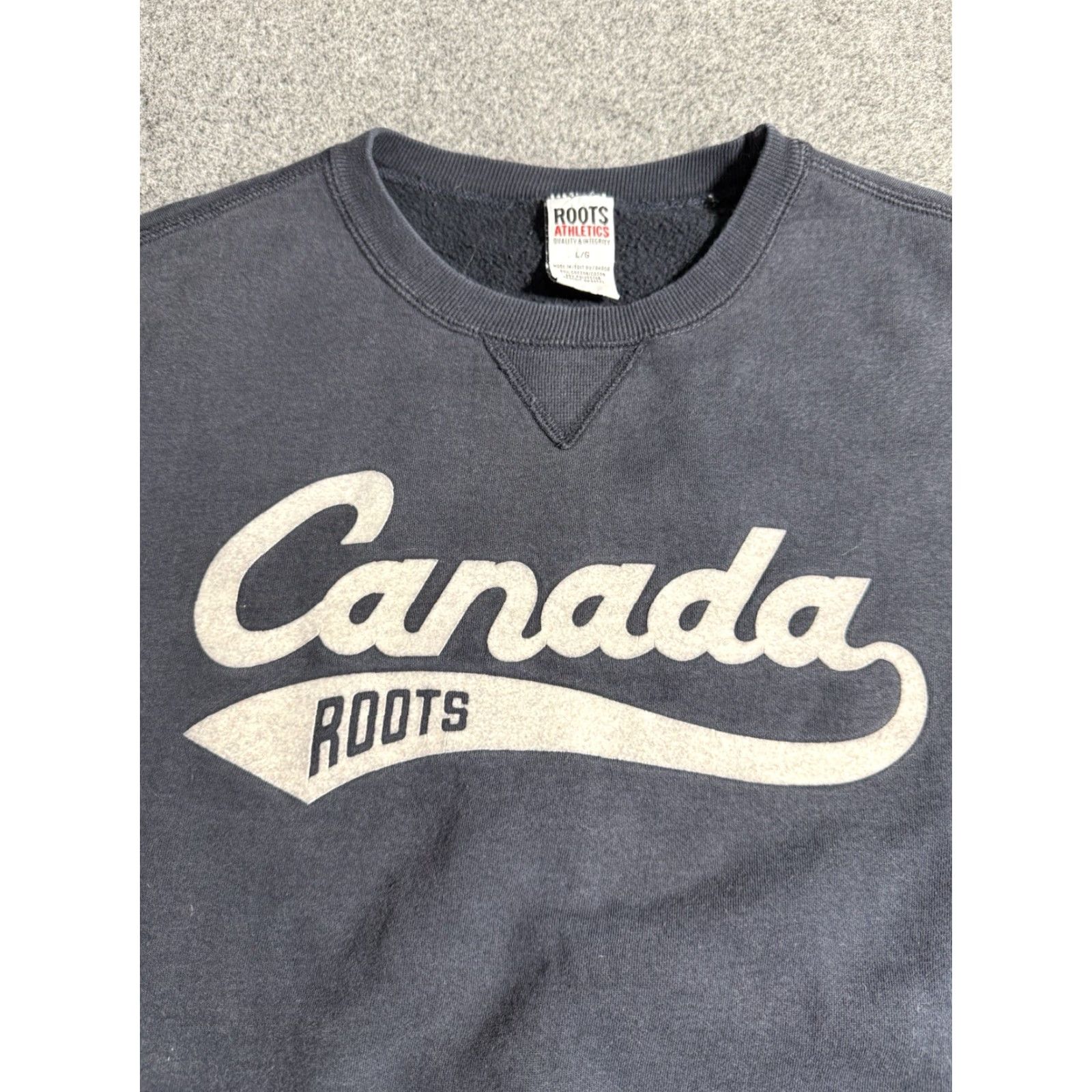 Roots VINTAGE Roots Sweatshirt Navy Blue L Mens Size Large Size US L / EU 52-54 / 3 - 5 Thumbnail