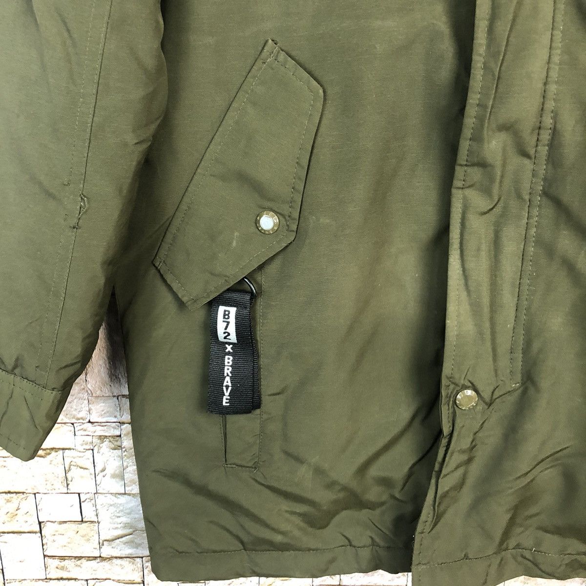 Japanese Brand × Vintage JCB Up-Belt Green Parkas Hoodie #A470 Size US S / EU 44-46 / 1 - 9 Thumbnail