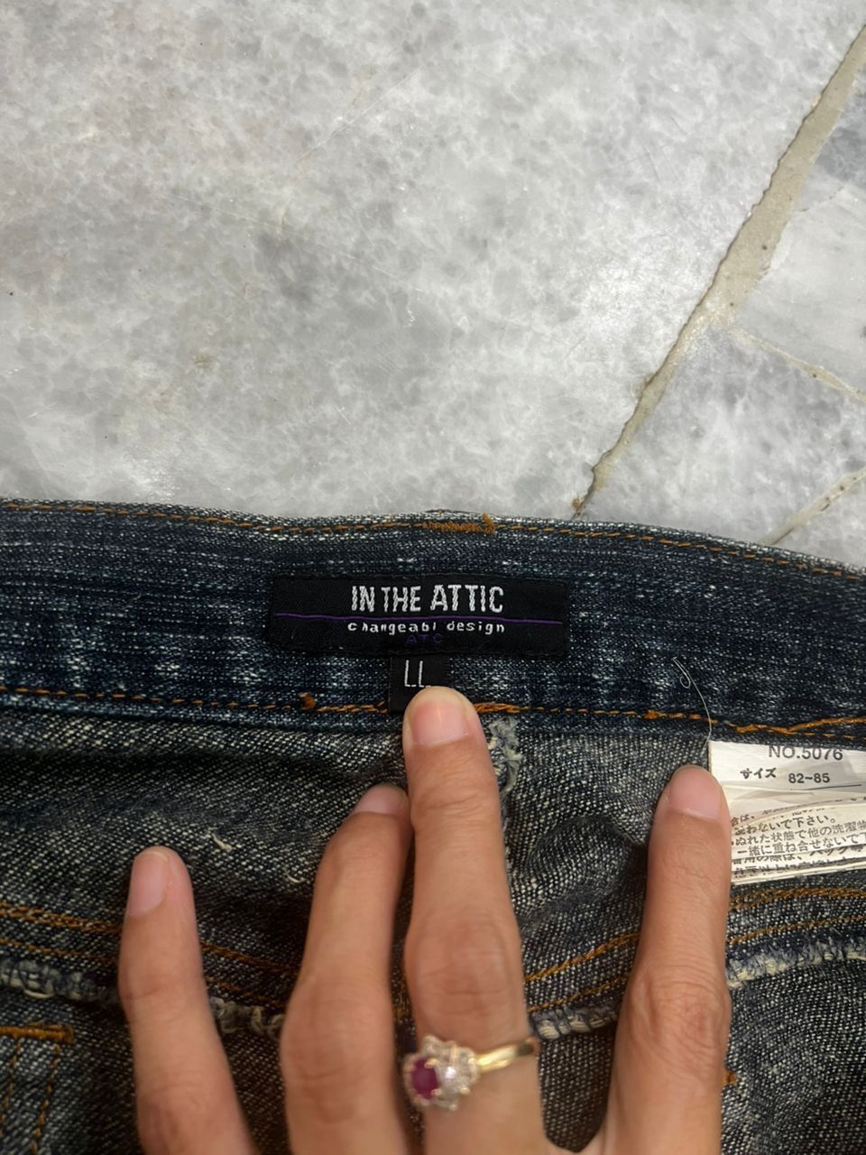 Hysteric Glamour × In The Attic Japanese Brand In the Attic Punk Design Size US 33 - 12 Thumbnail